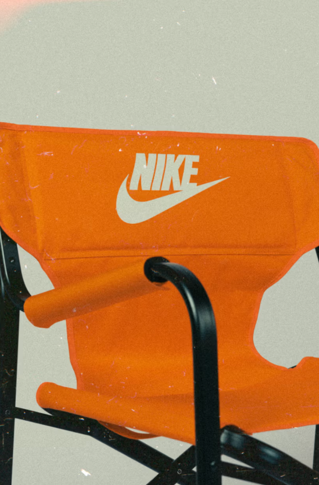 Carnival Unveils an Exclusive Nike Folding Chair in Striking Orange