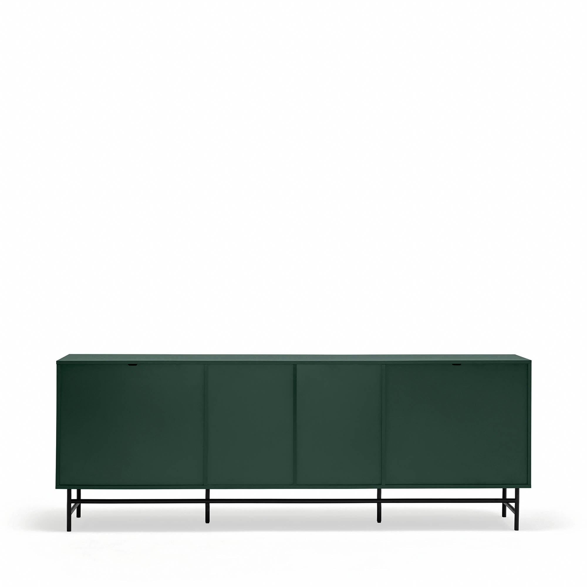PUNTO Sideboard in Dark Green & Black by Teulat