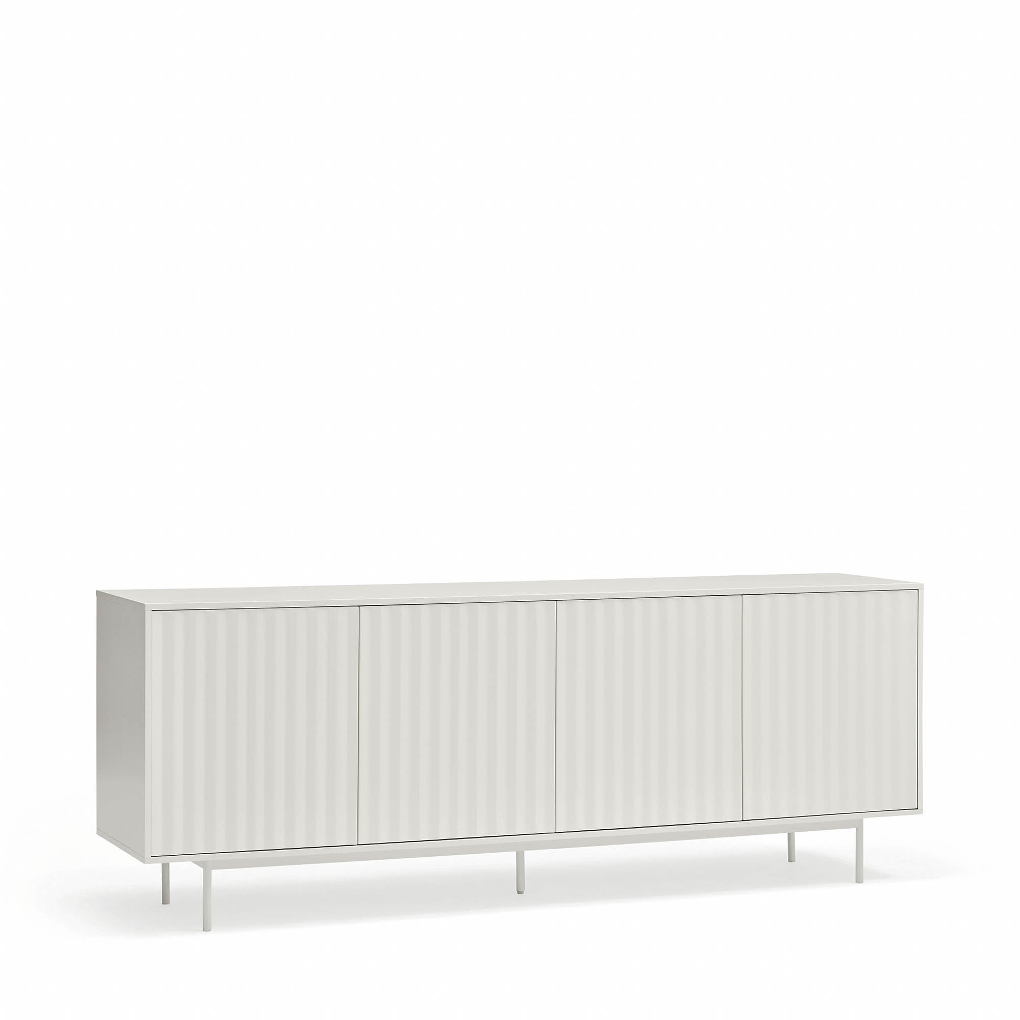 Sideboard Sierra 4D/3Inner Drawer White