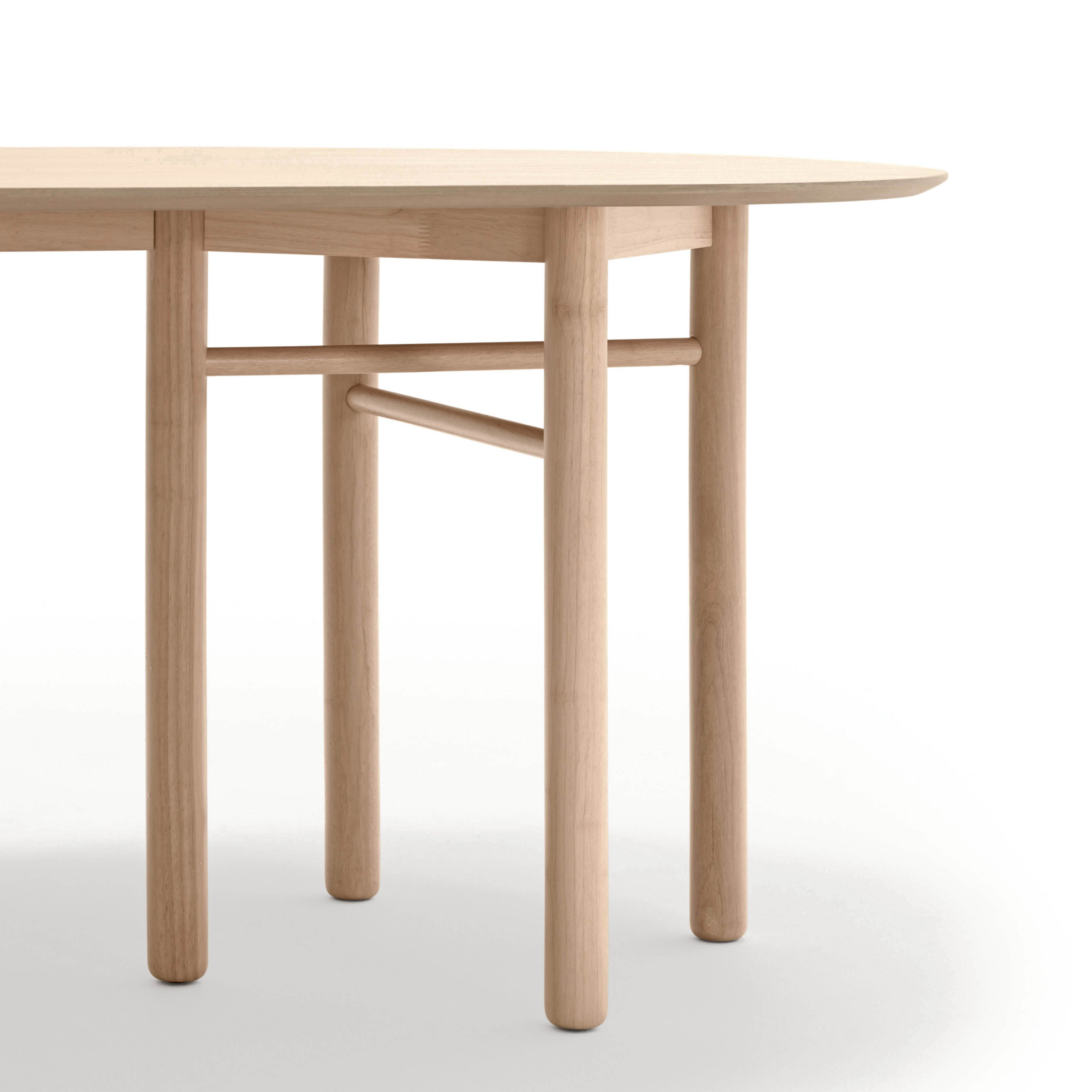Oval Table Junco 200X100 Light Natural