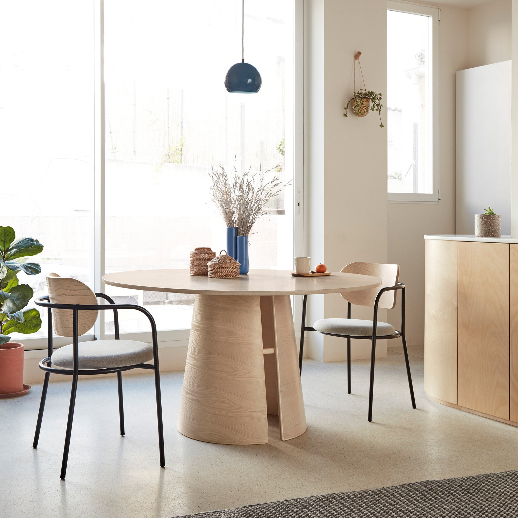 Round Table Cep 137Cm Light Natural