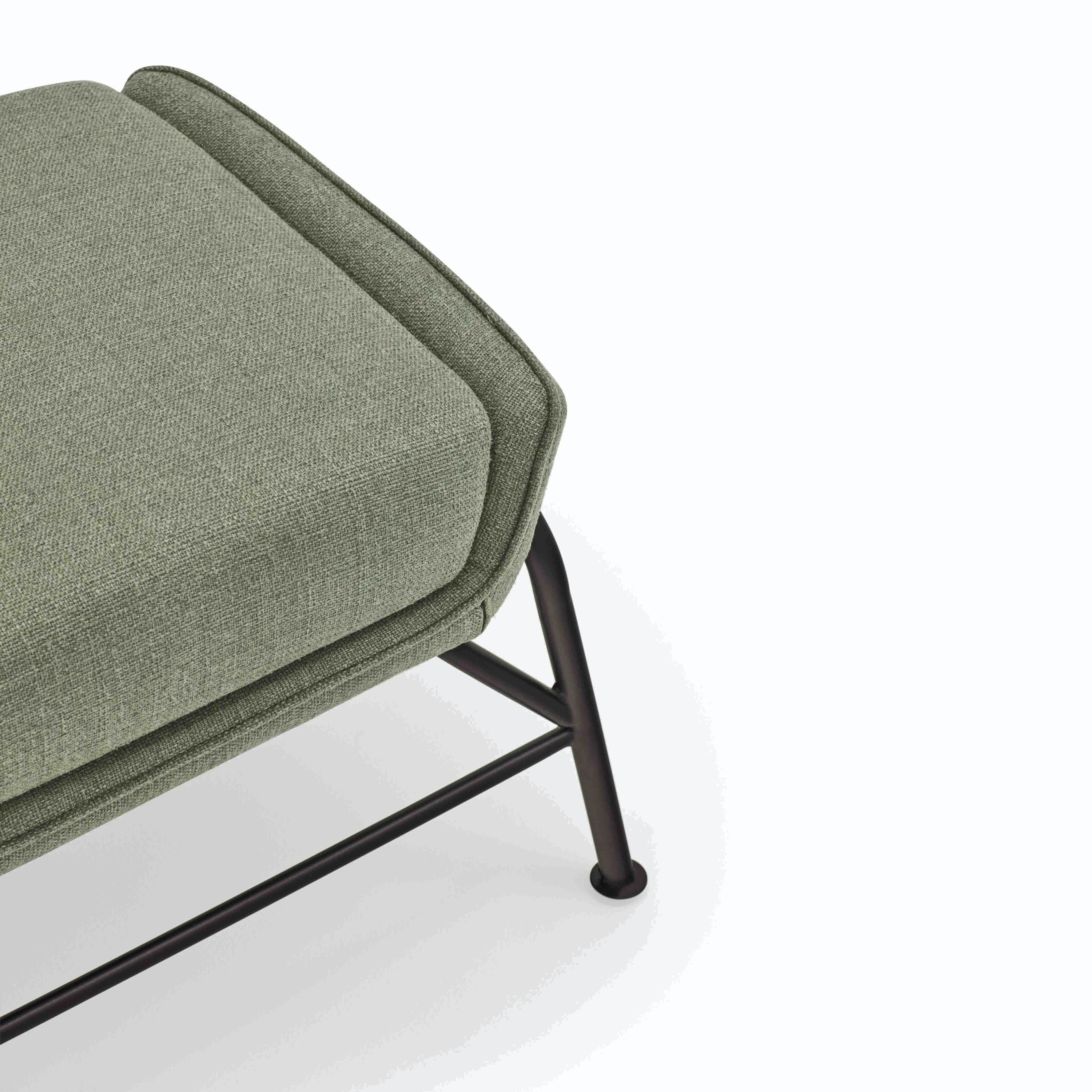 Pouffe Sadira Greeny Grey (1 Piece Per Box)Ox