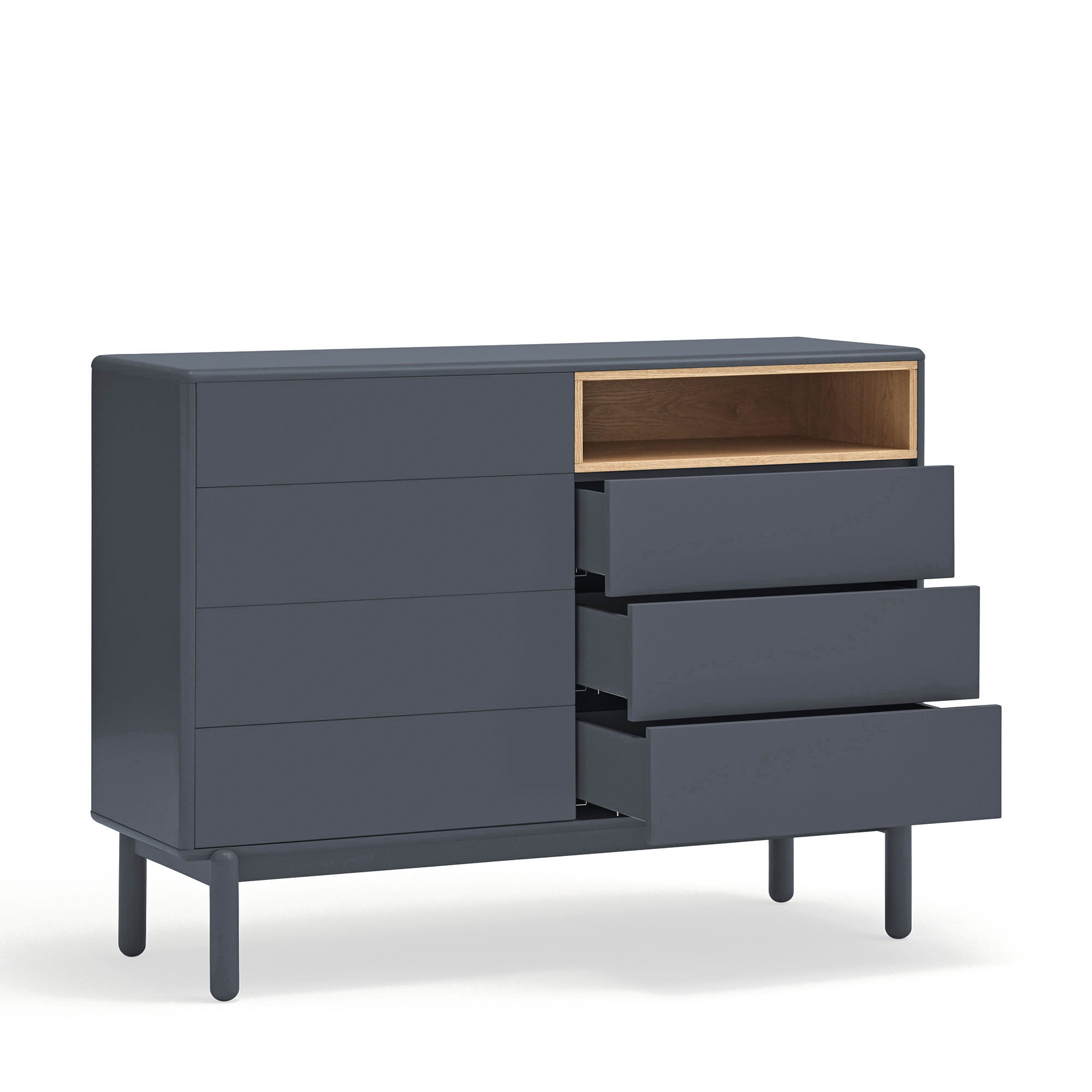 Chest Corvo 7C1H Anthracite Gray