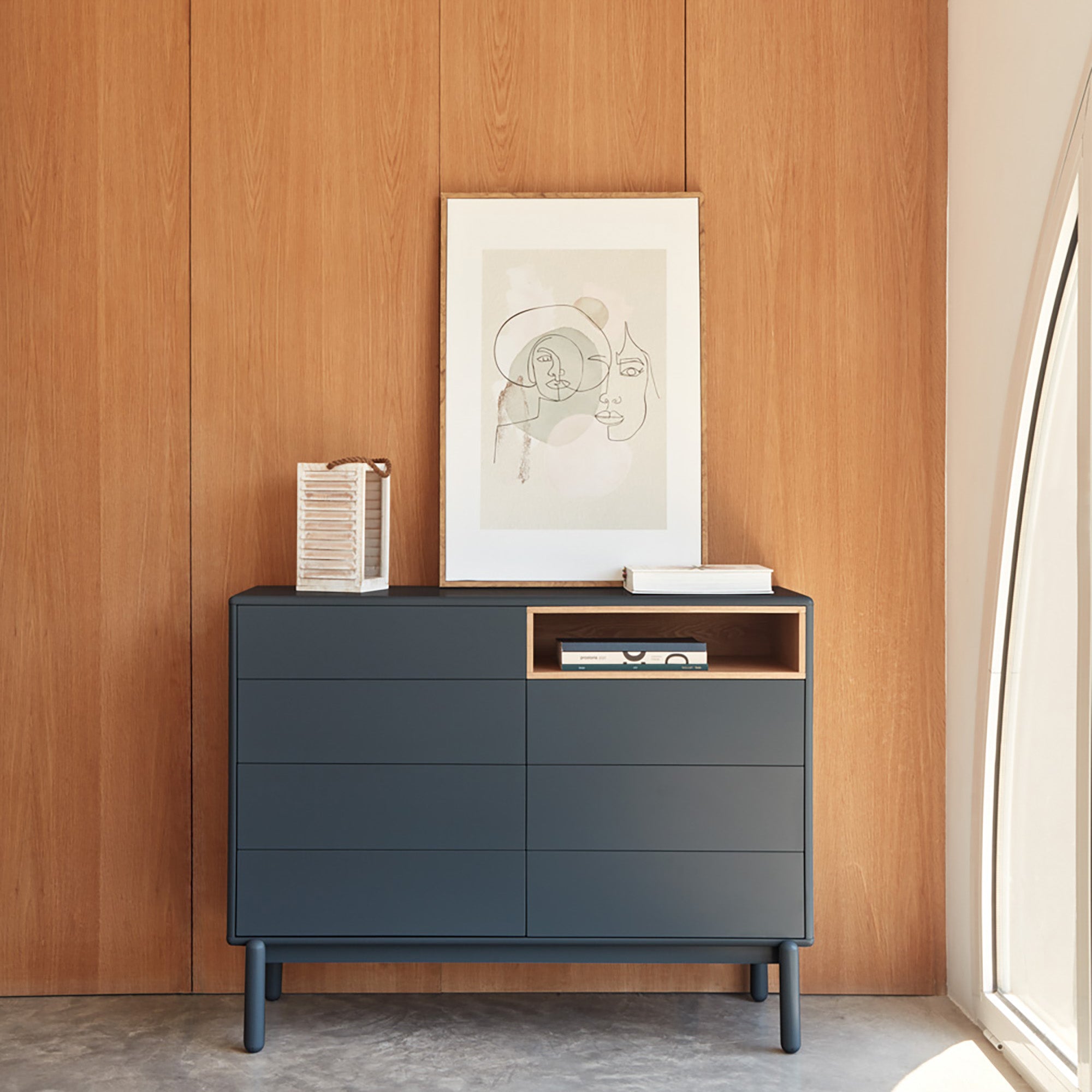 Chest Corvo 7C1H Anthracite Gray