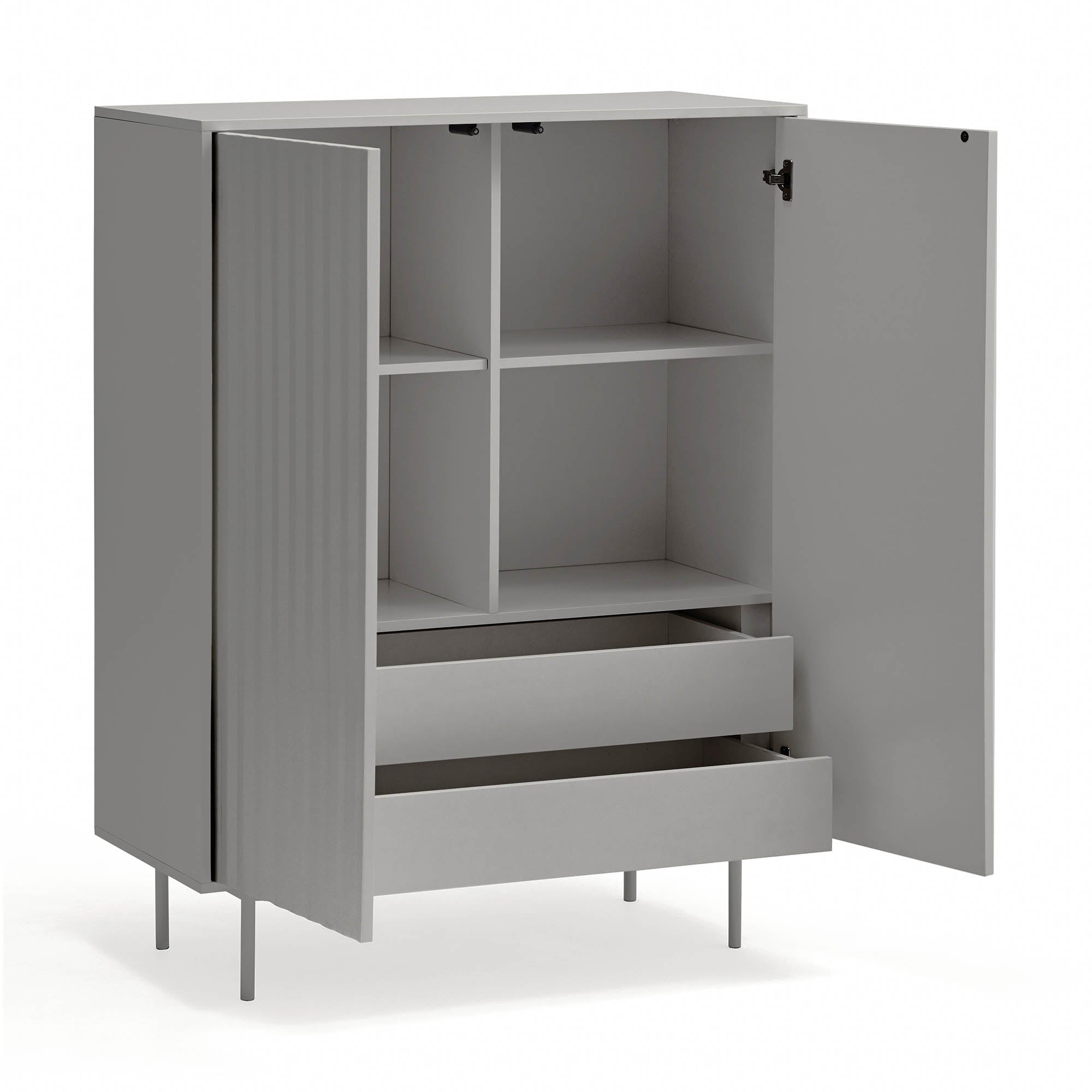 Occasional Cabinet Sierra 2D/2Inner Drawers Light