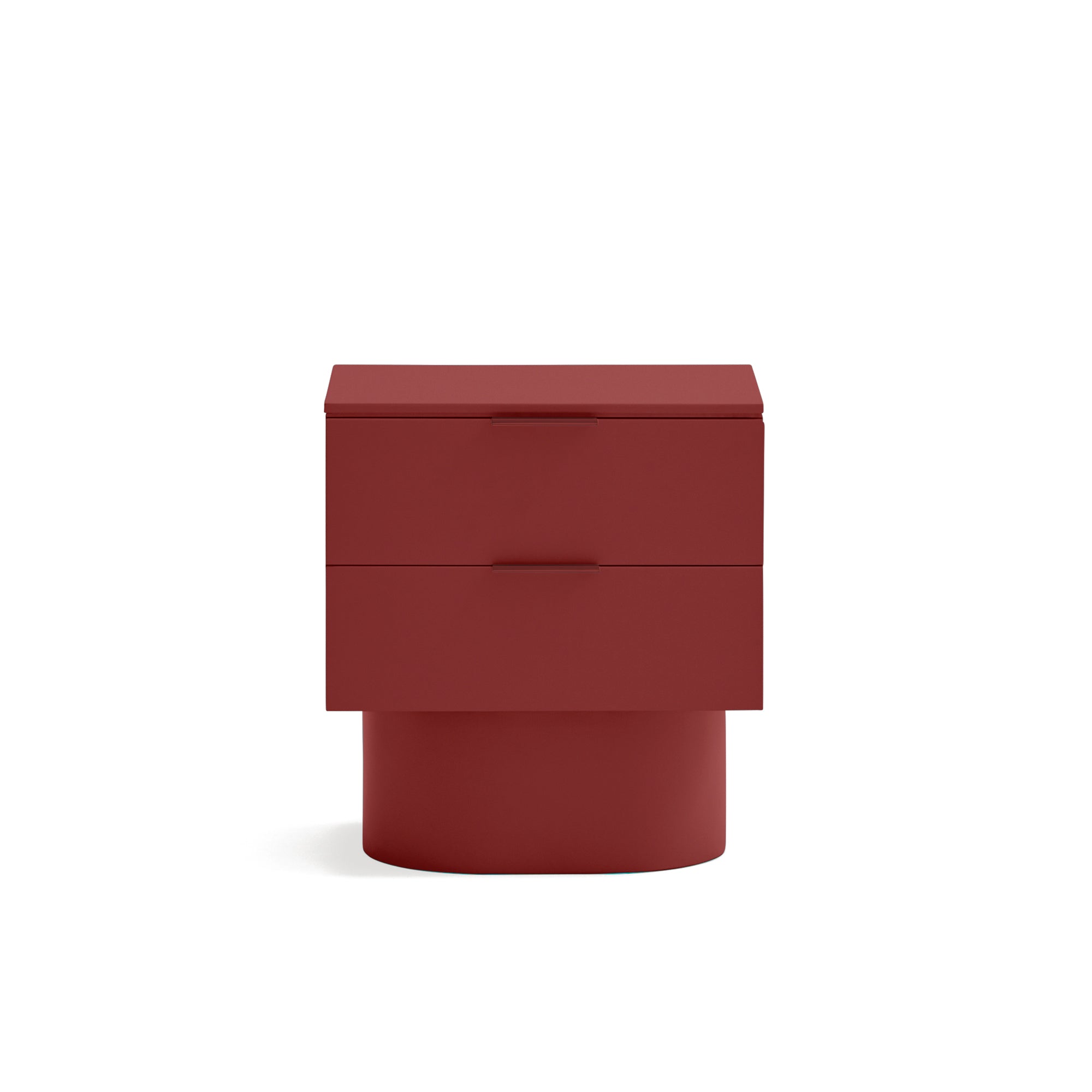 Bedside Table Totem 2Dr Red