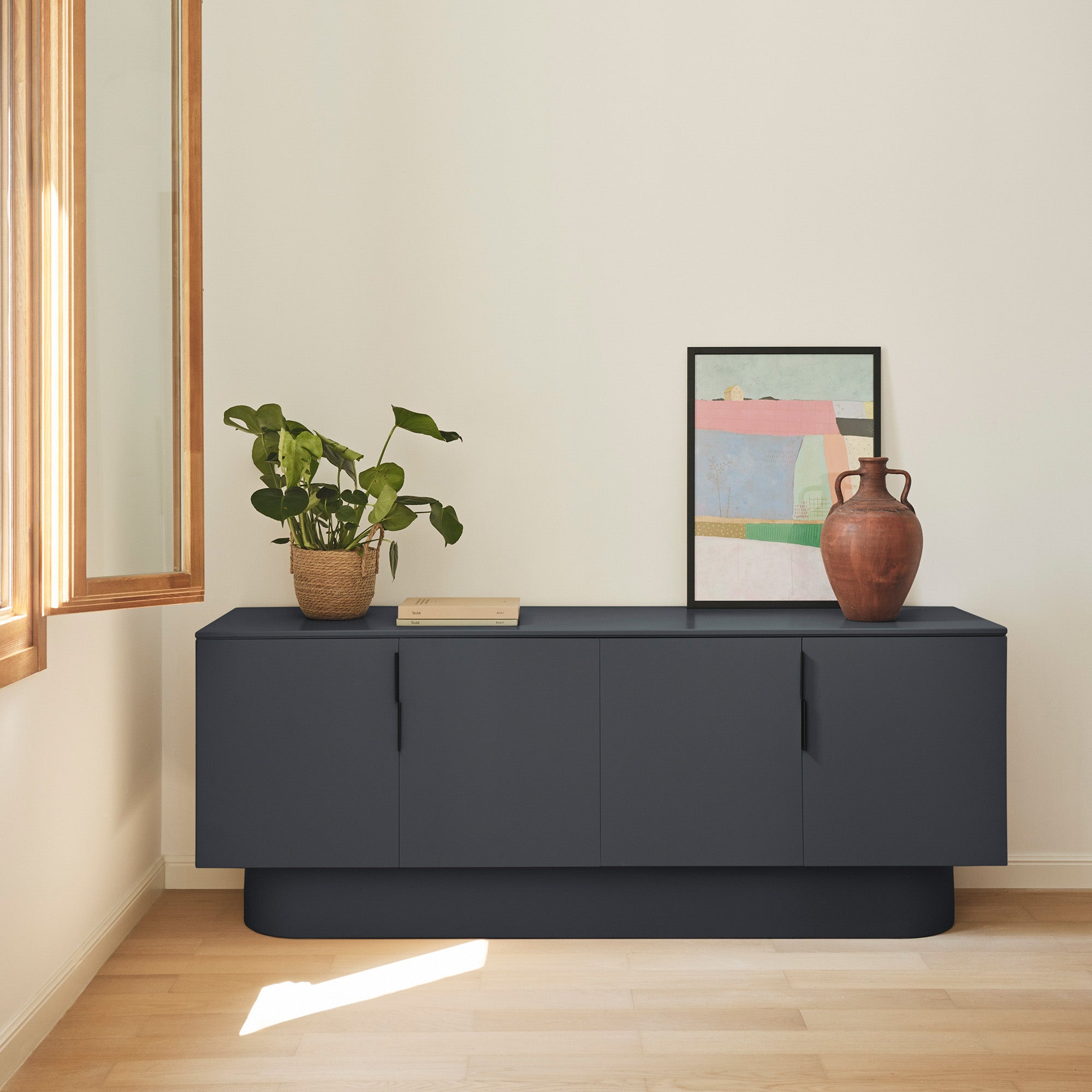 Sideboard Totem 4D3Dr Anthracite Gray