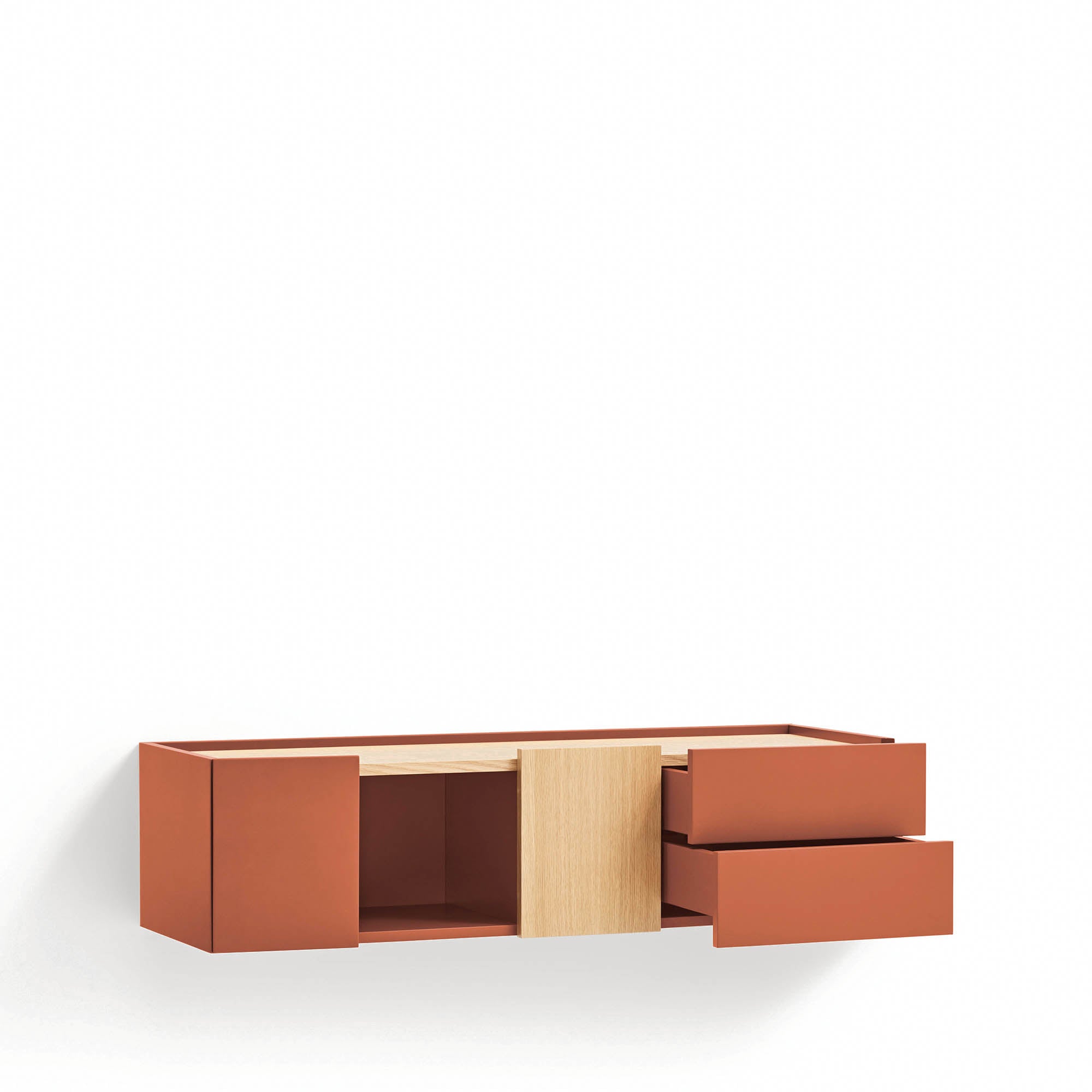 Console Otto 2D2Dr Brick/Oak