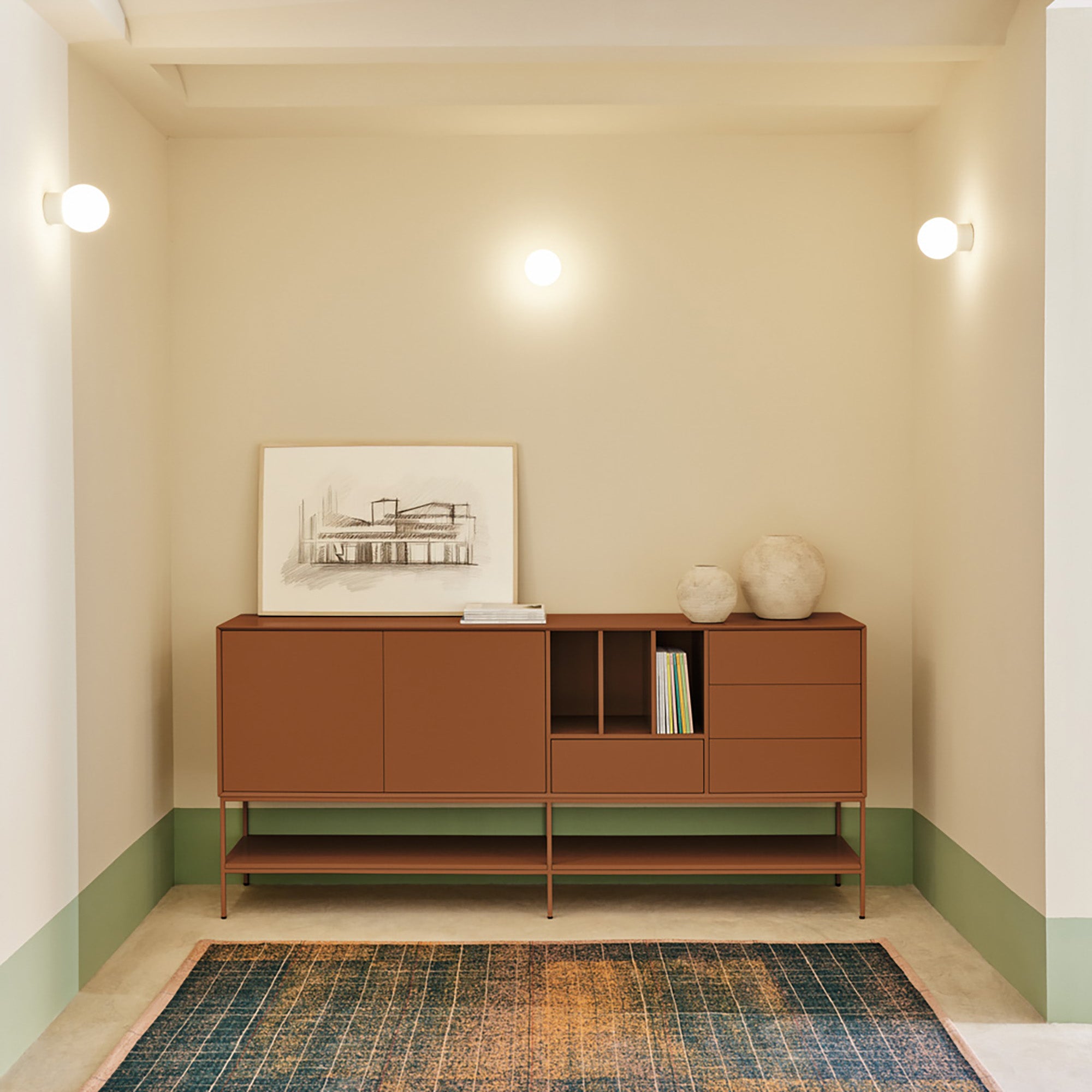 Sideboard Platt 2D4Dr3H 220Cm Clay