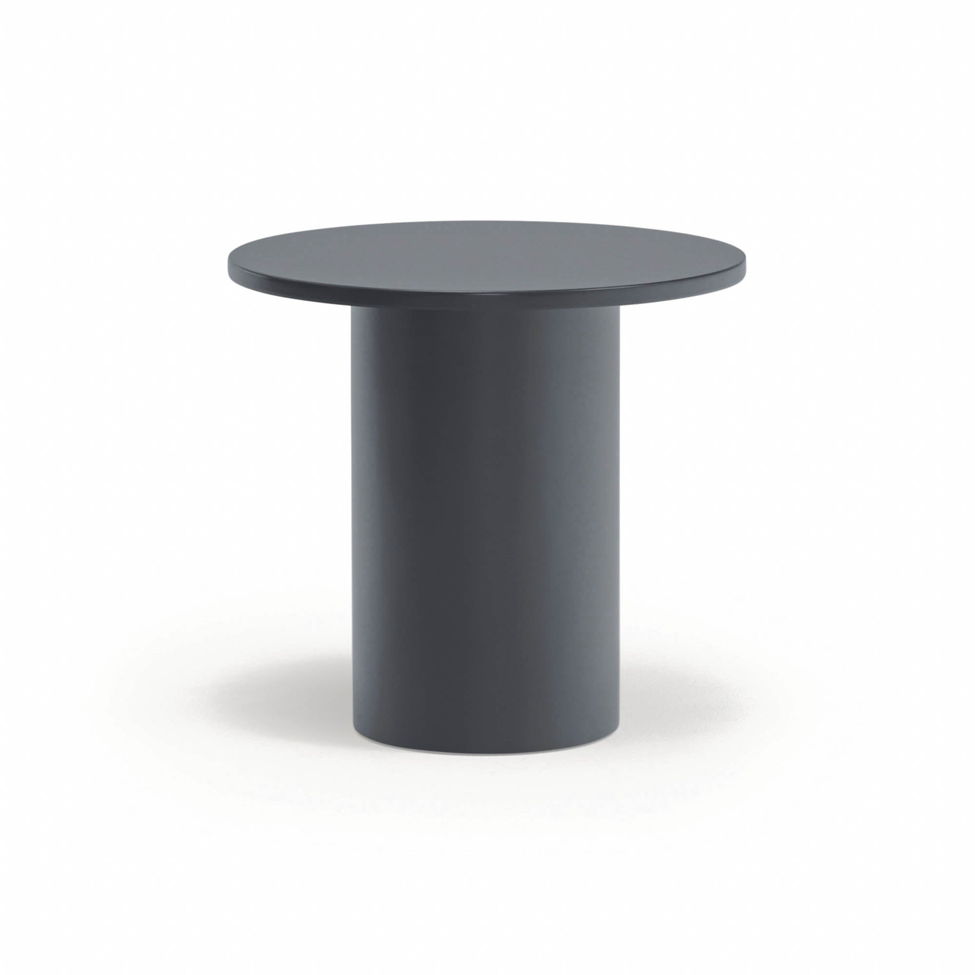 Side Table Totem 500X500 Anthracite Gray