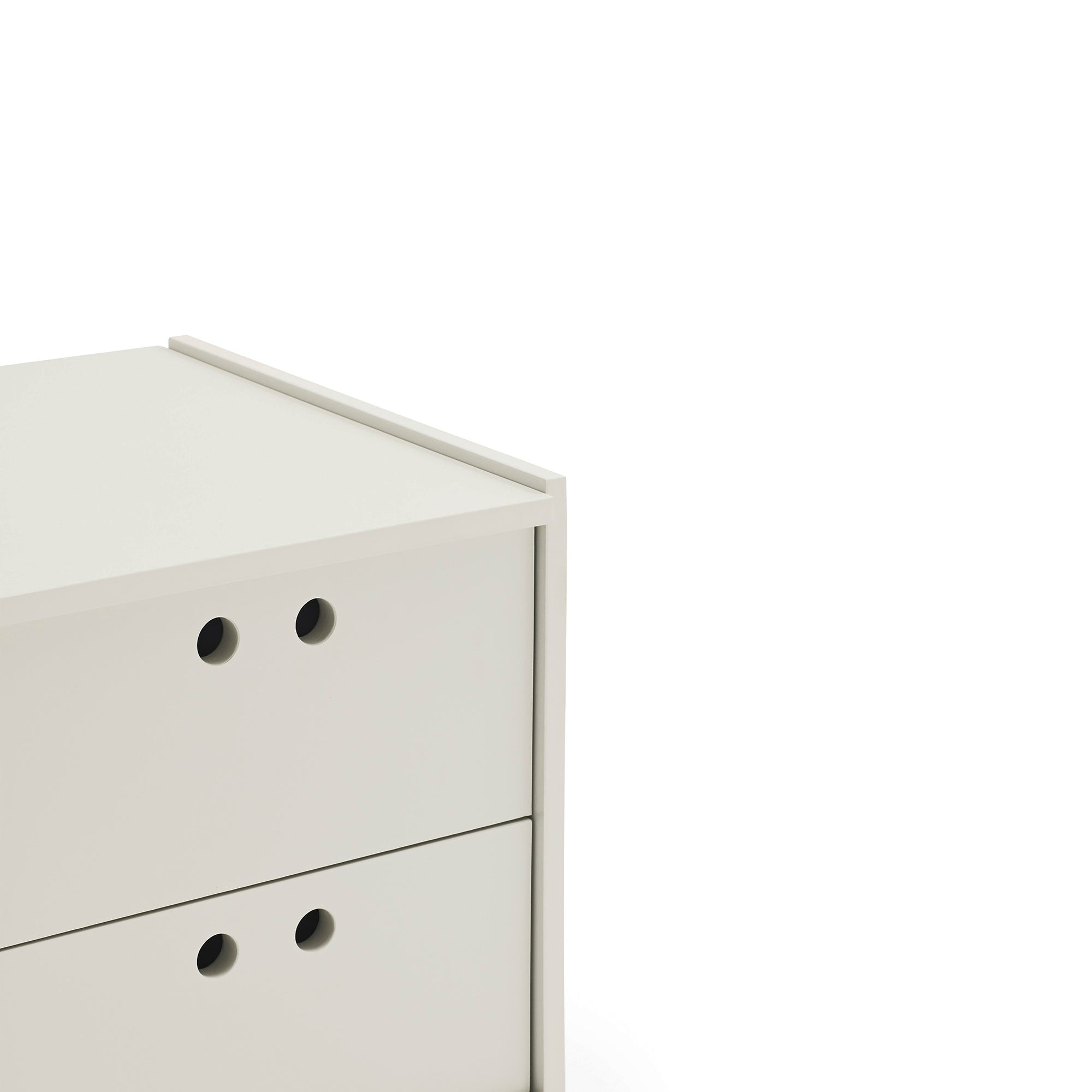 Tall Chest Wally – Cream | 40×40×118 cm