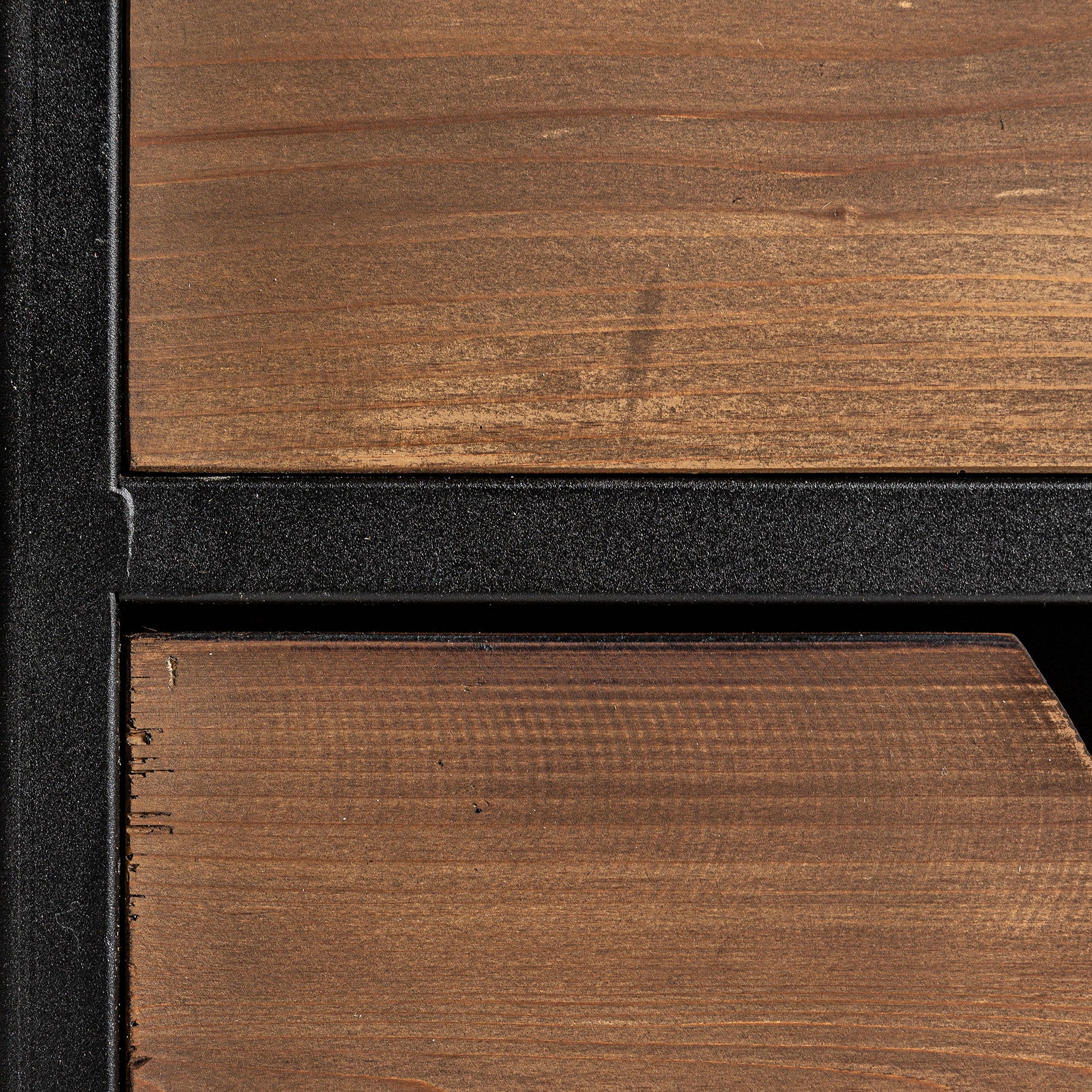 Ivalo Industrial Bookcase - Recycled Pine & Iron