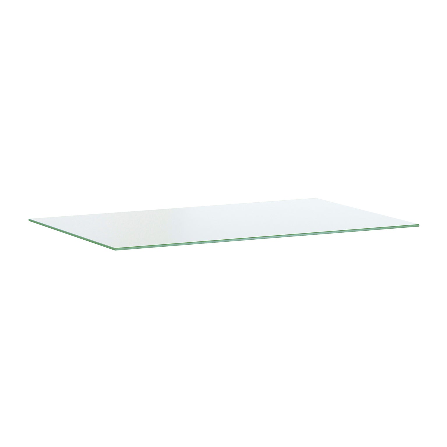 Limogues Square Glass - Transparent Tempered Finish