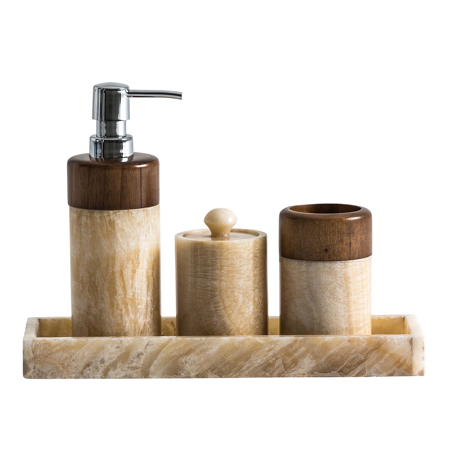 NEPTUNO BATHROOM SET (SET OF 4)