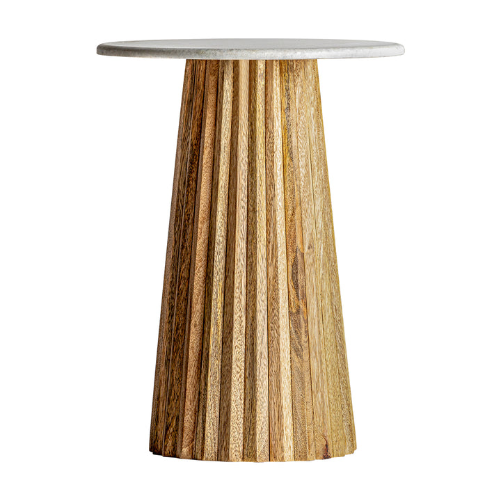 PLISSÉ WOOD BAR TABLE