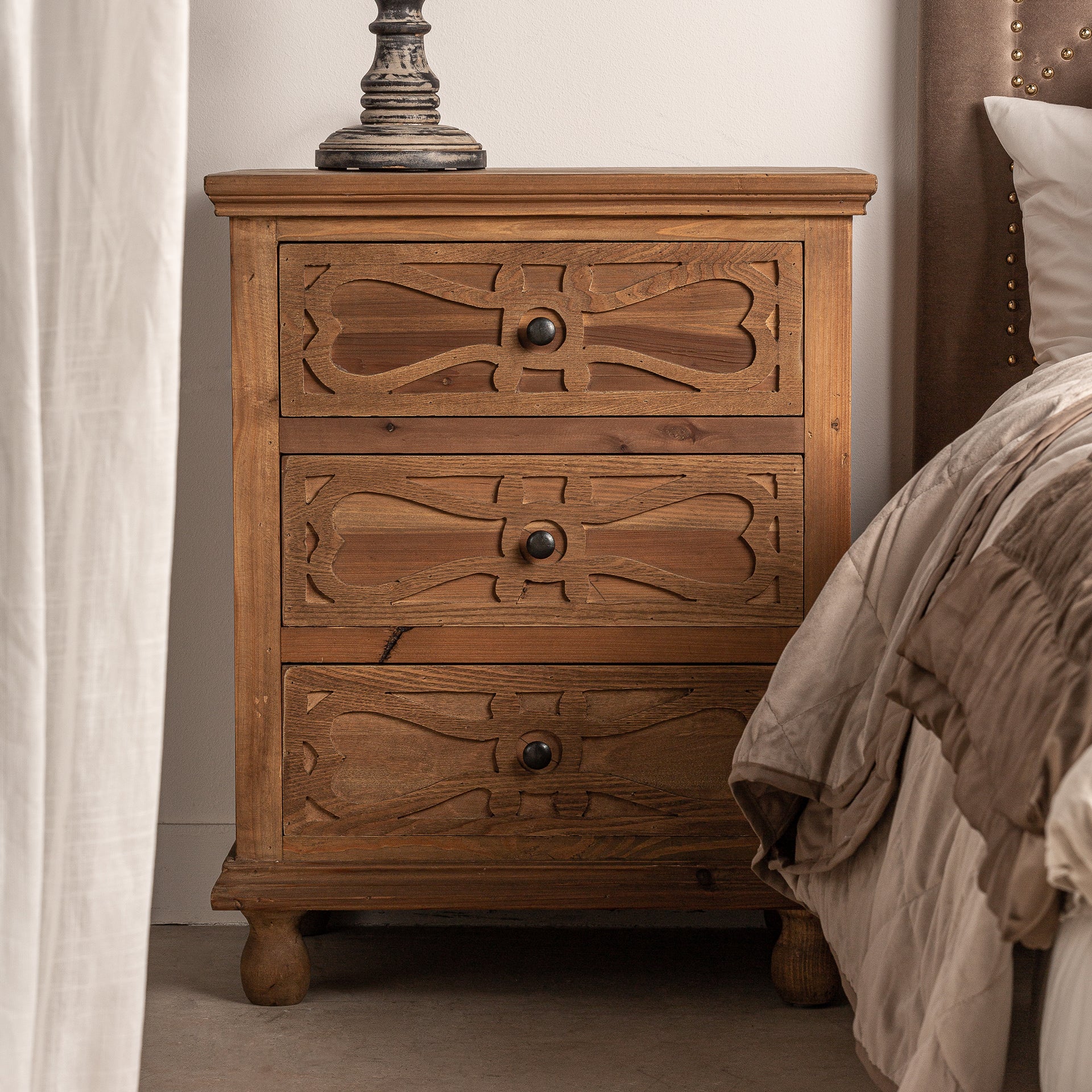 RUMFORD BEDSIDE TABLE