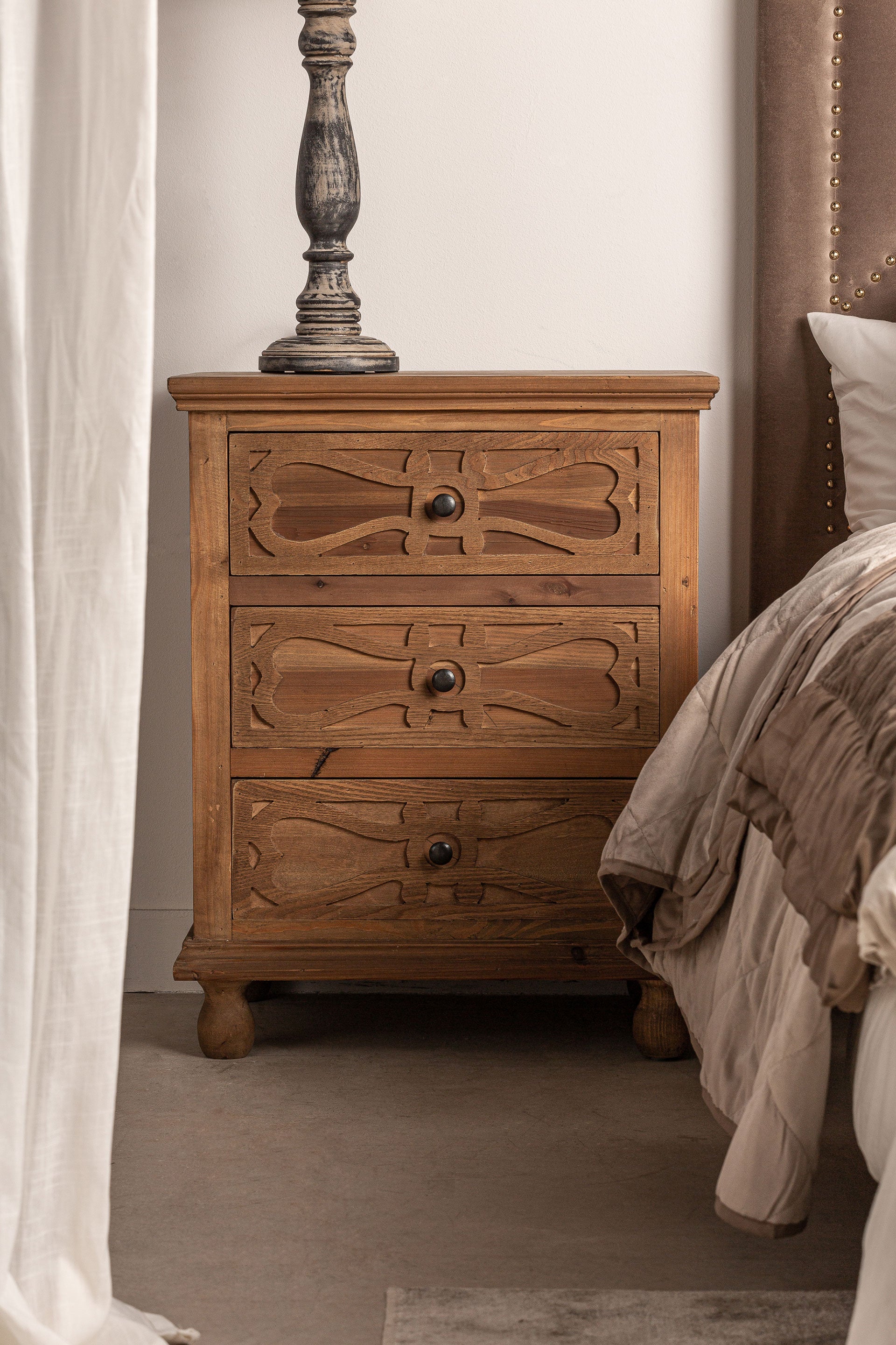 RUMFORD BEDSIDE TABLE