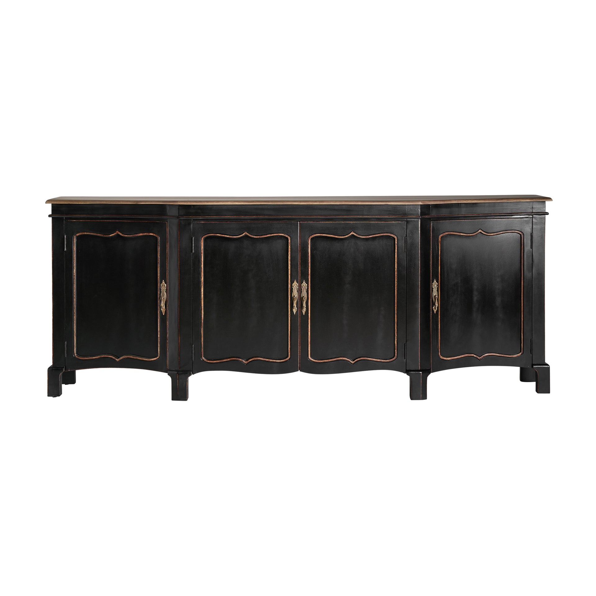 Jussac Sideboard – Classic Mango Wood Storage Cabinet