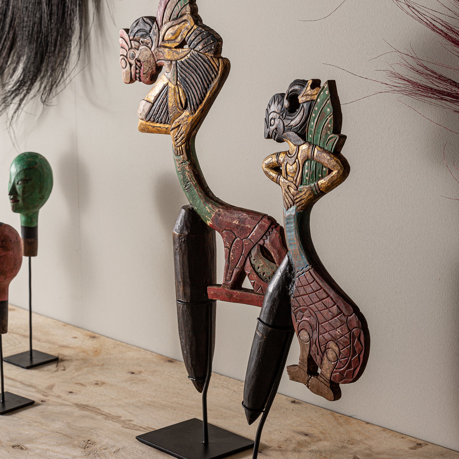 DECORATIVE FIGURE (SET OF 2)