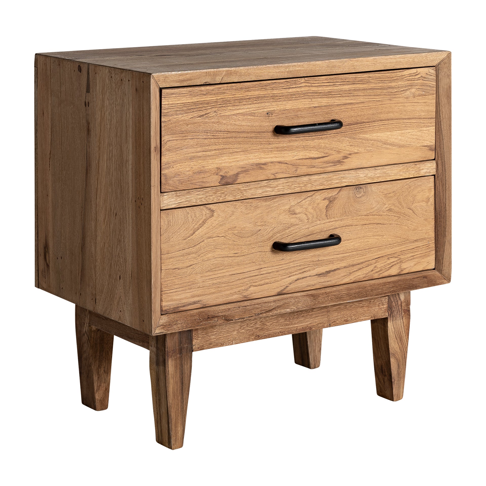 Sängbord Cotard Reclaimed Wood Bedside Table
