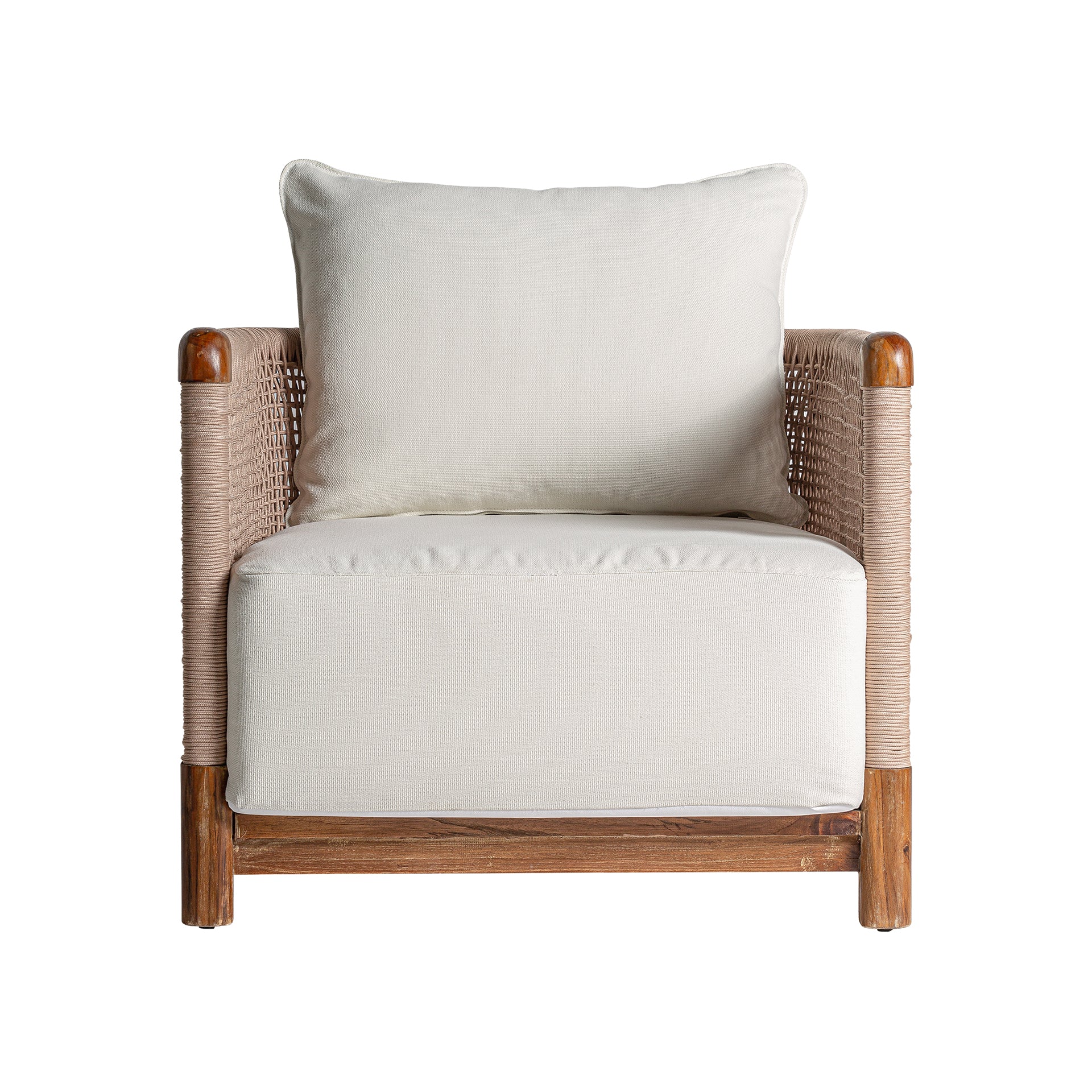 Fåtölj Trena Railway Wood Armchair