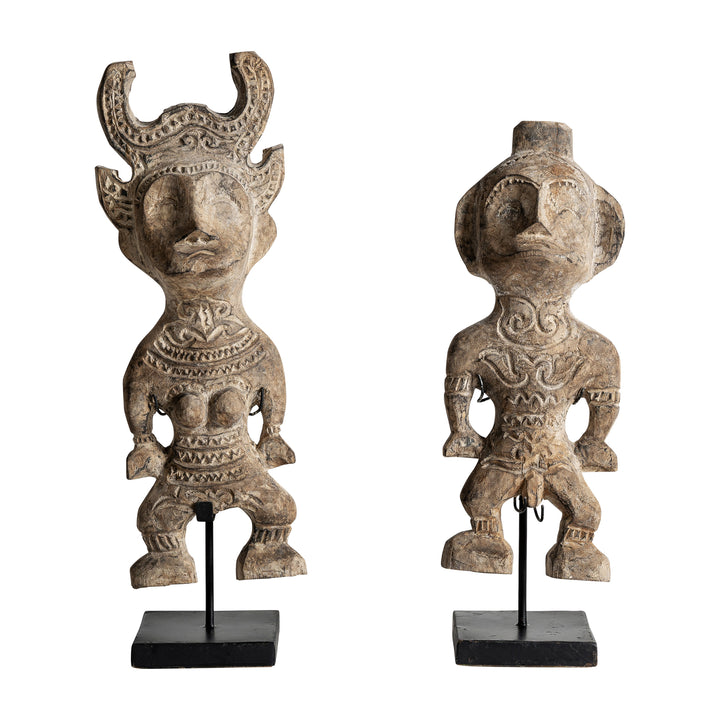 DECORATIVE FIGURE (SET OF 2)