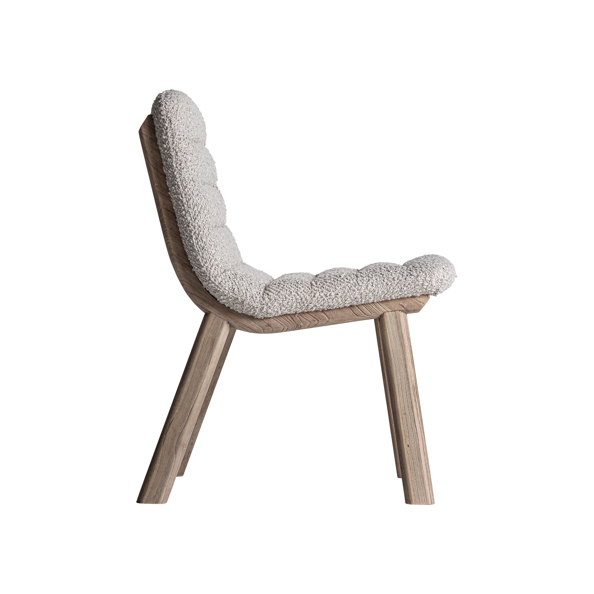Jacquard Oak Chair - Contemporary Nordic Design