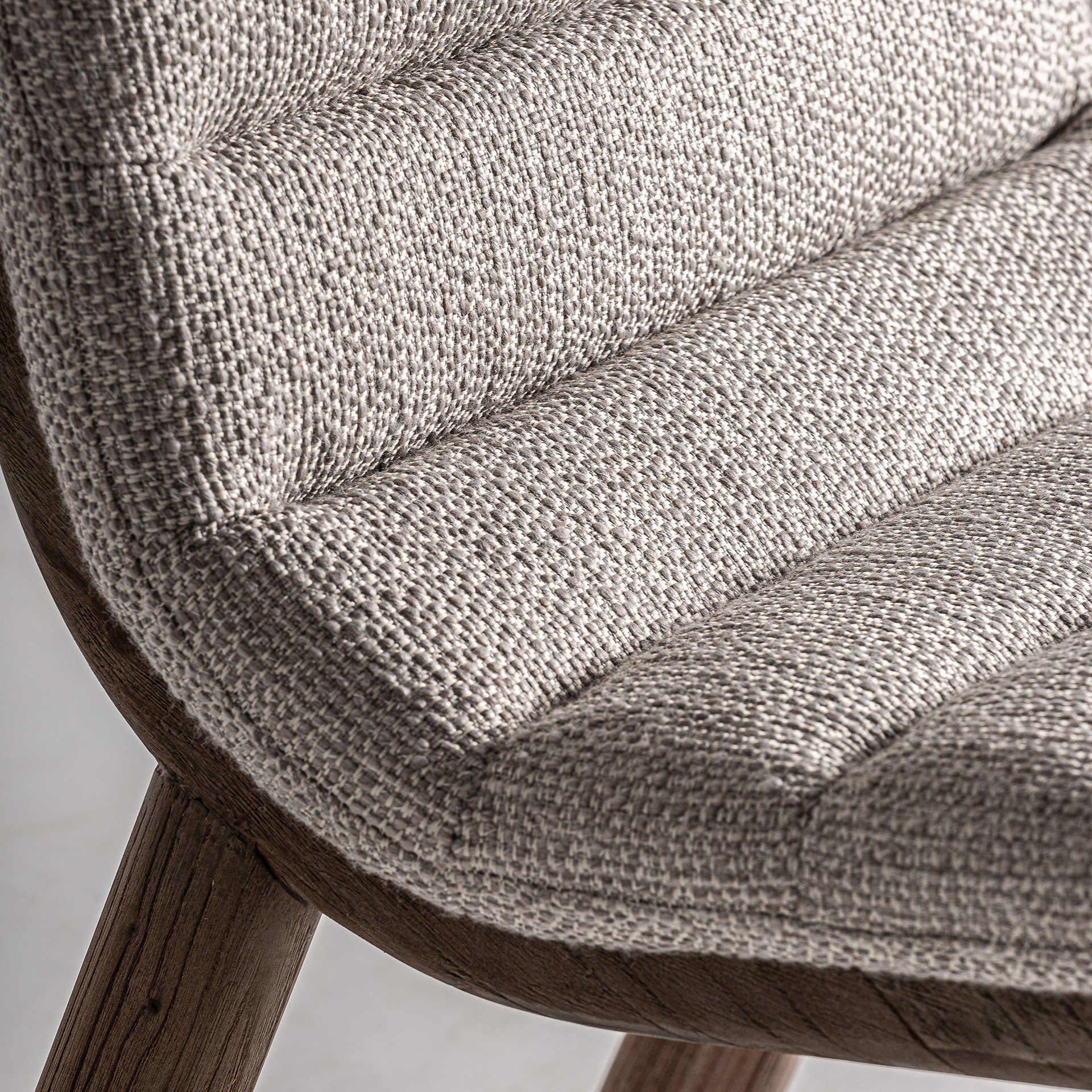 Jacquard Oak Chair - Contemporary Nordic Design
