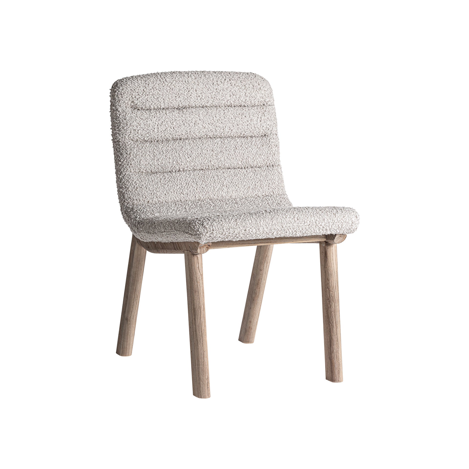 Jacquard Oak Chair - Contemporary Nordic Design