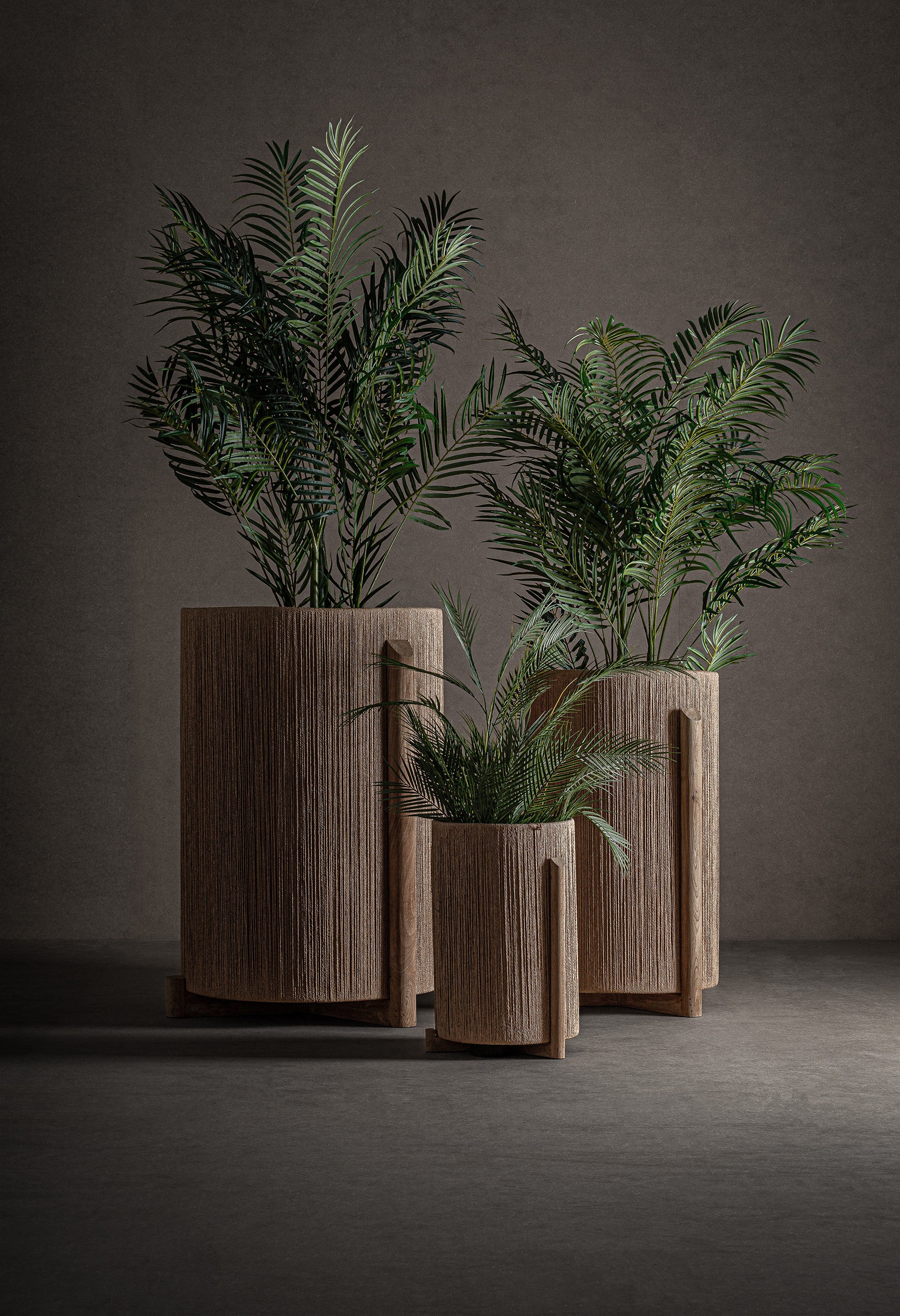 JACQUARD PLANT POT