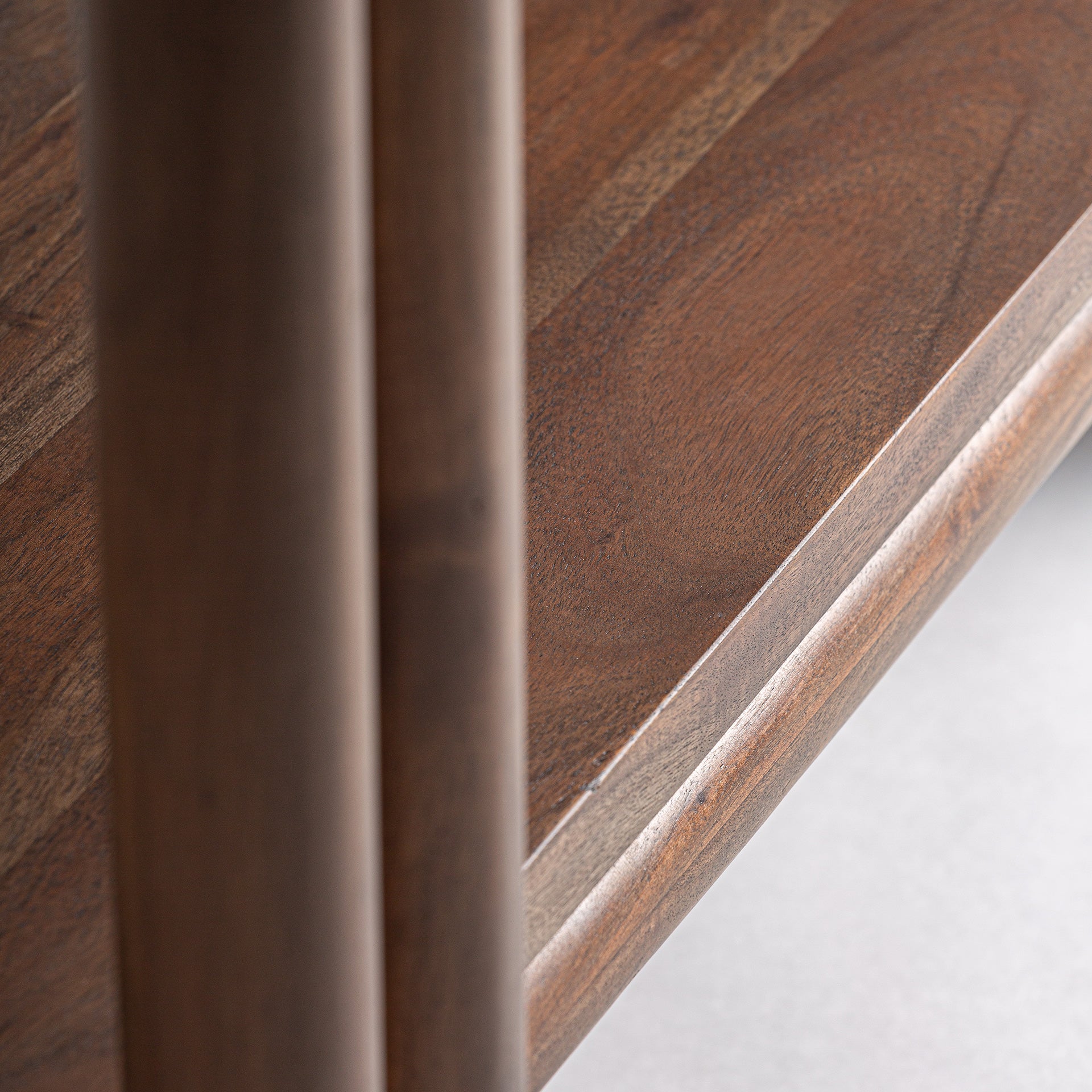 Hambye Contemporary Acacia Wood Bookcase