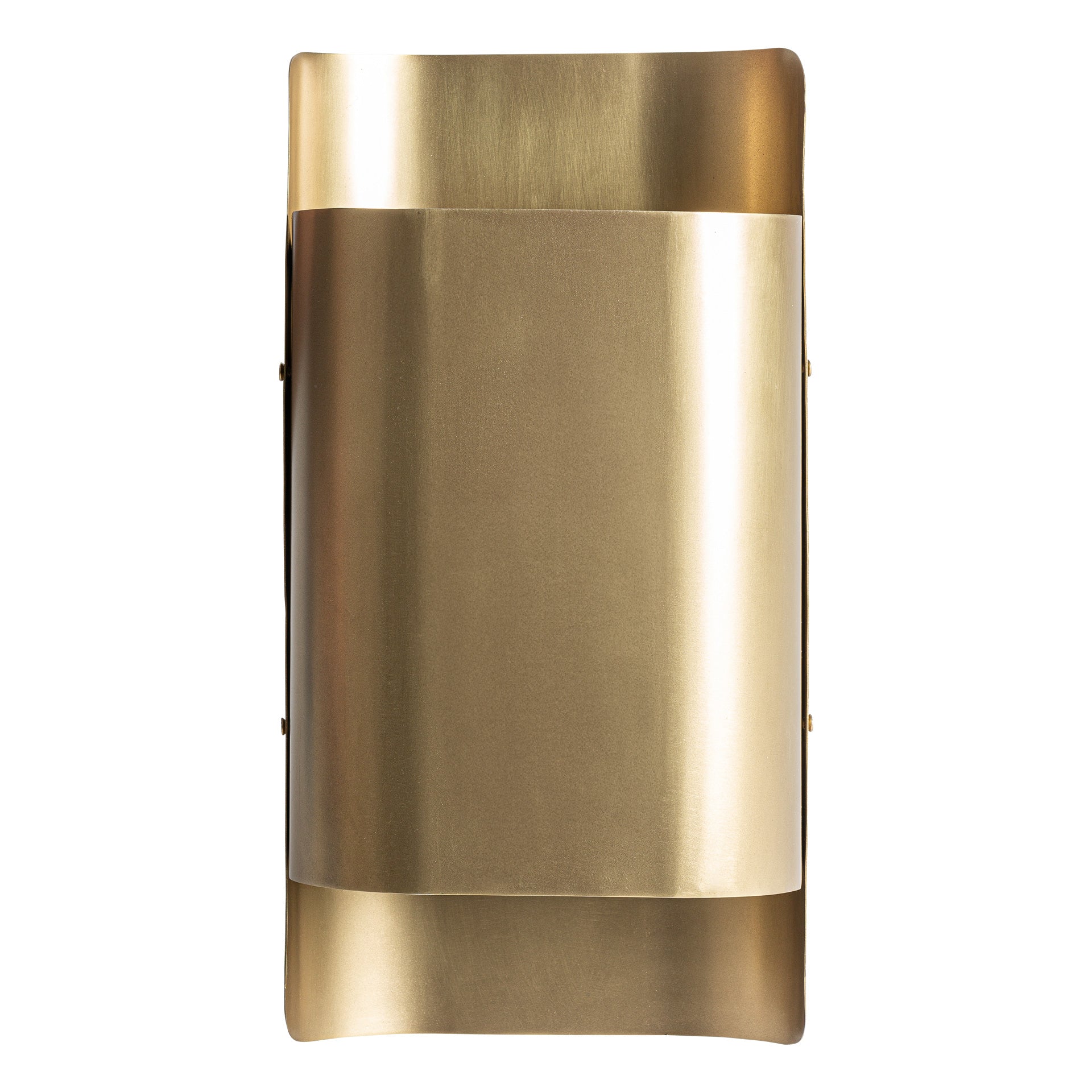 Art Deco Bronze-Toned Iron Wall Lamp