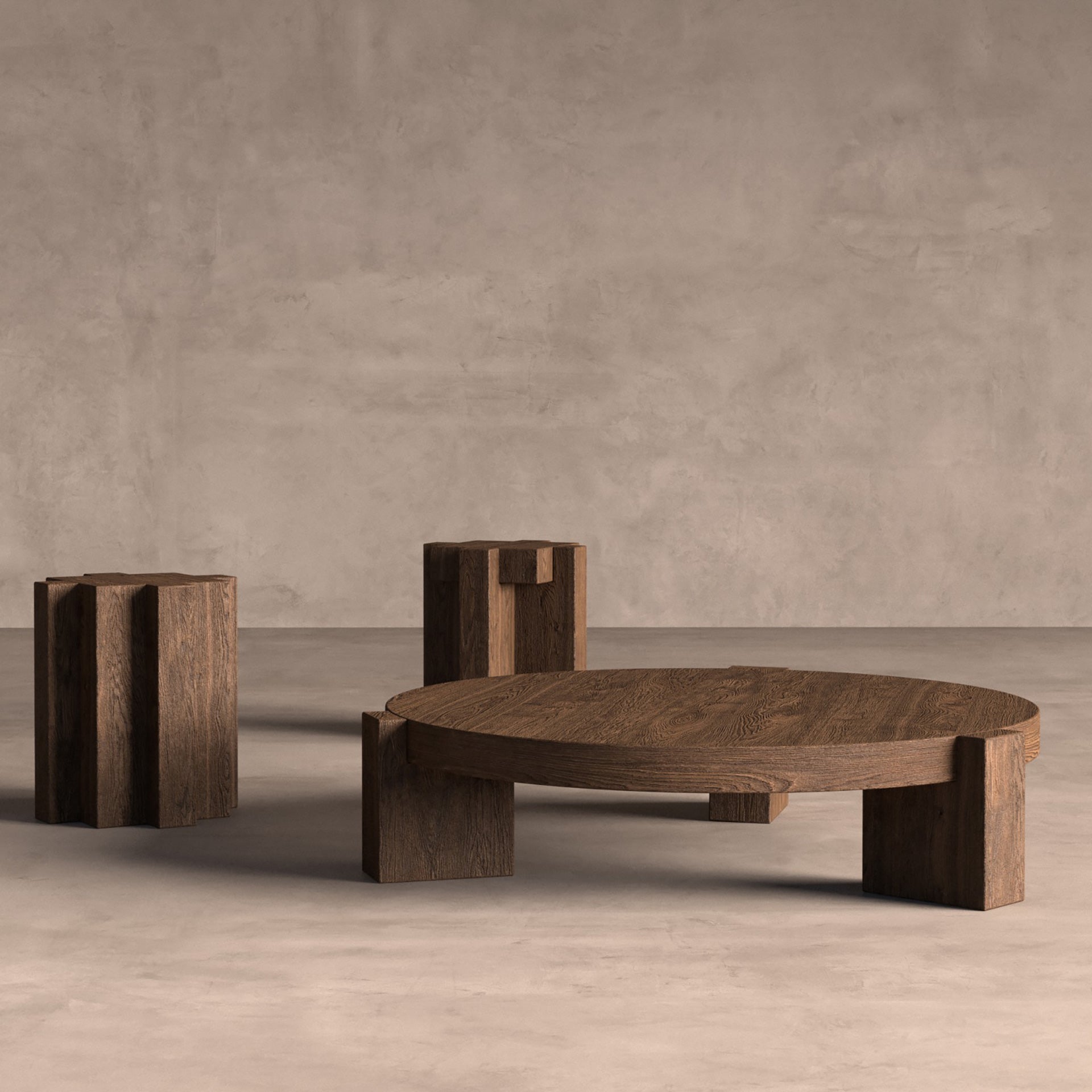 BRUTALIST COFFEE TABLE