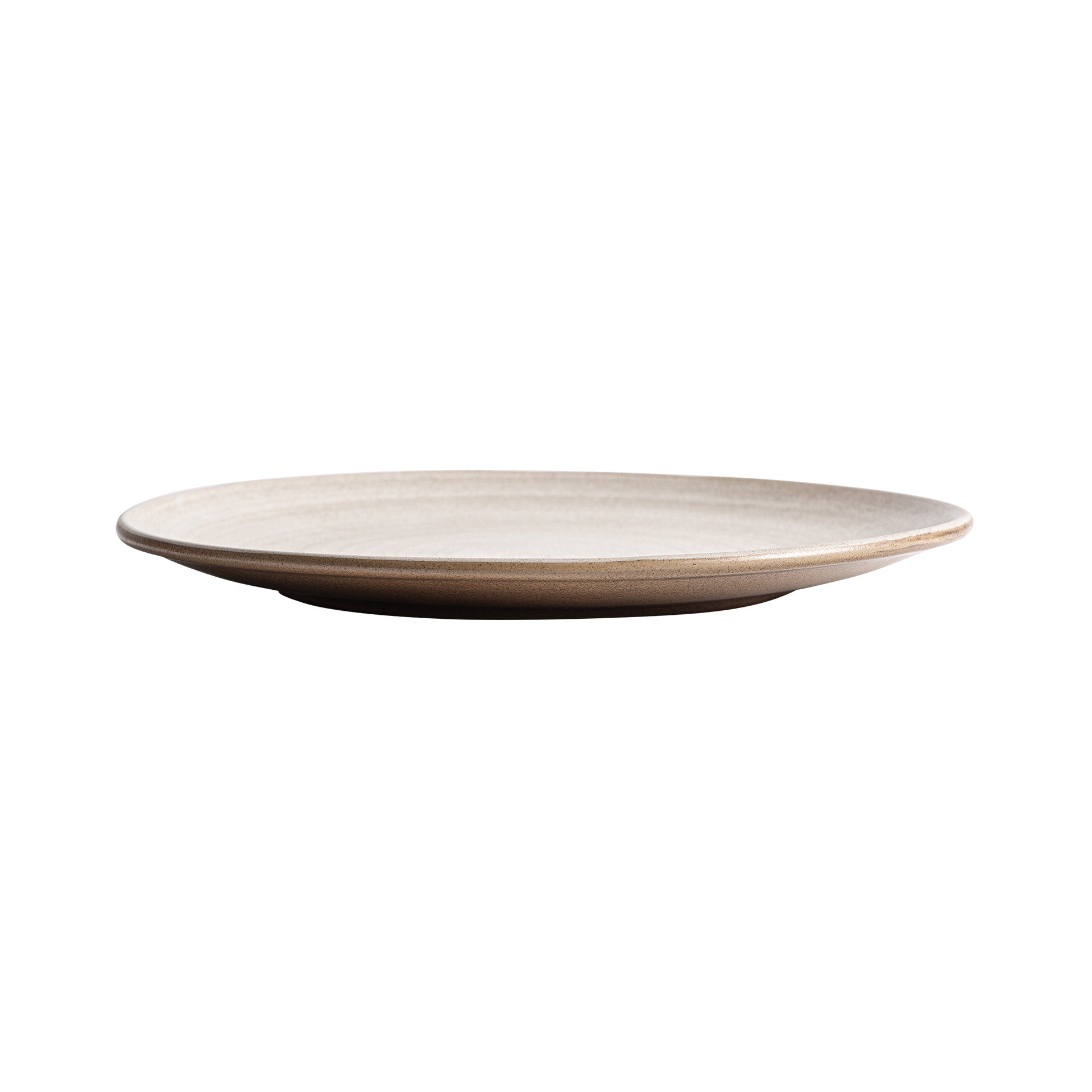 Art Deco Porcelain Plate - Beige Mulcey Design