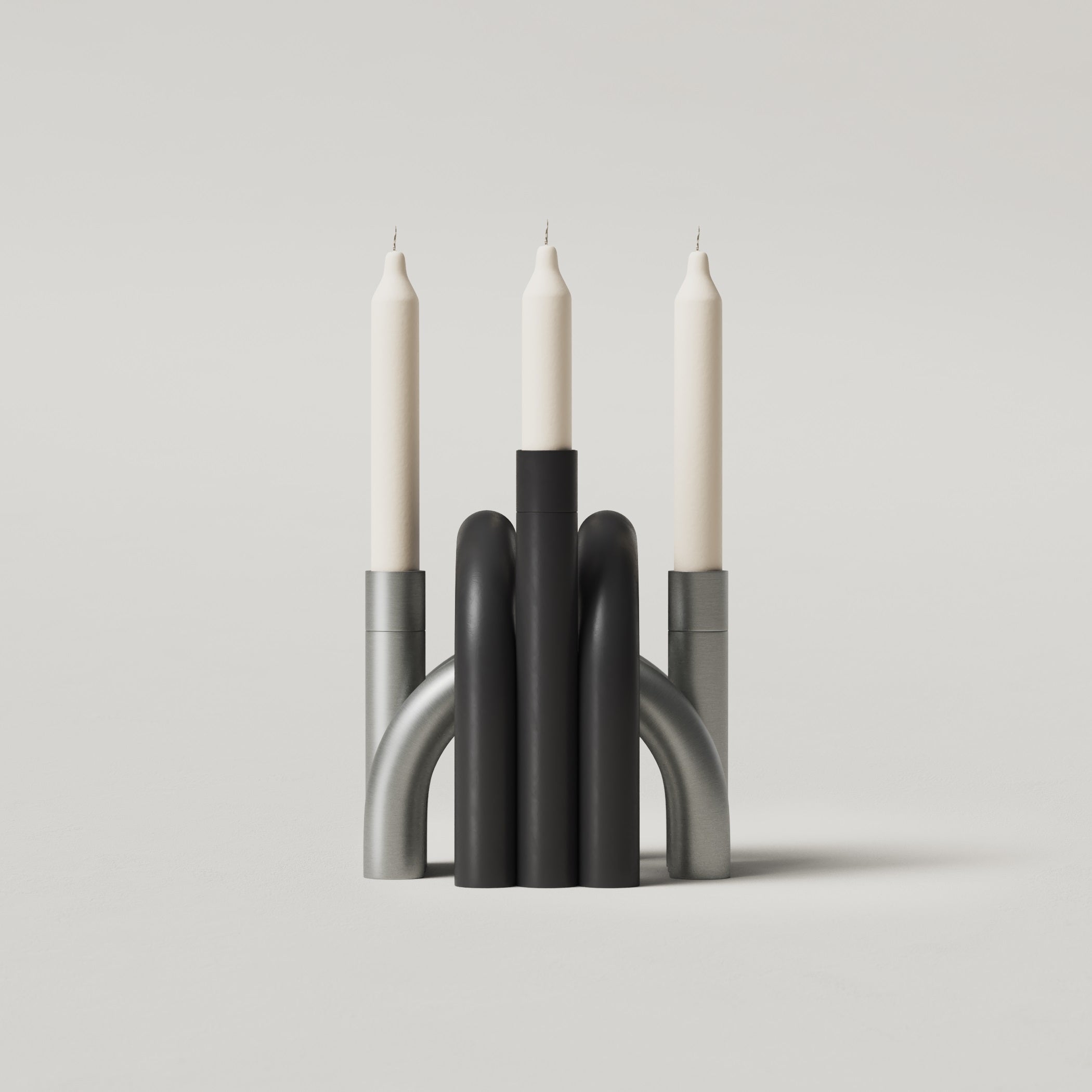 Tube Arc Candle Holder