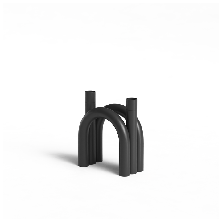 Tube Arc Candle Holder