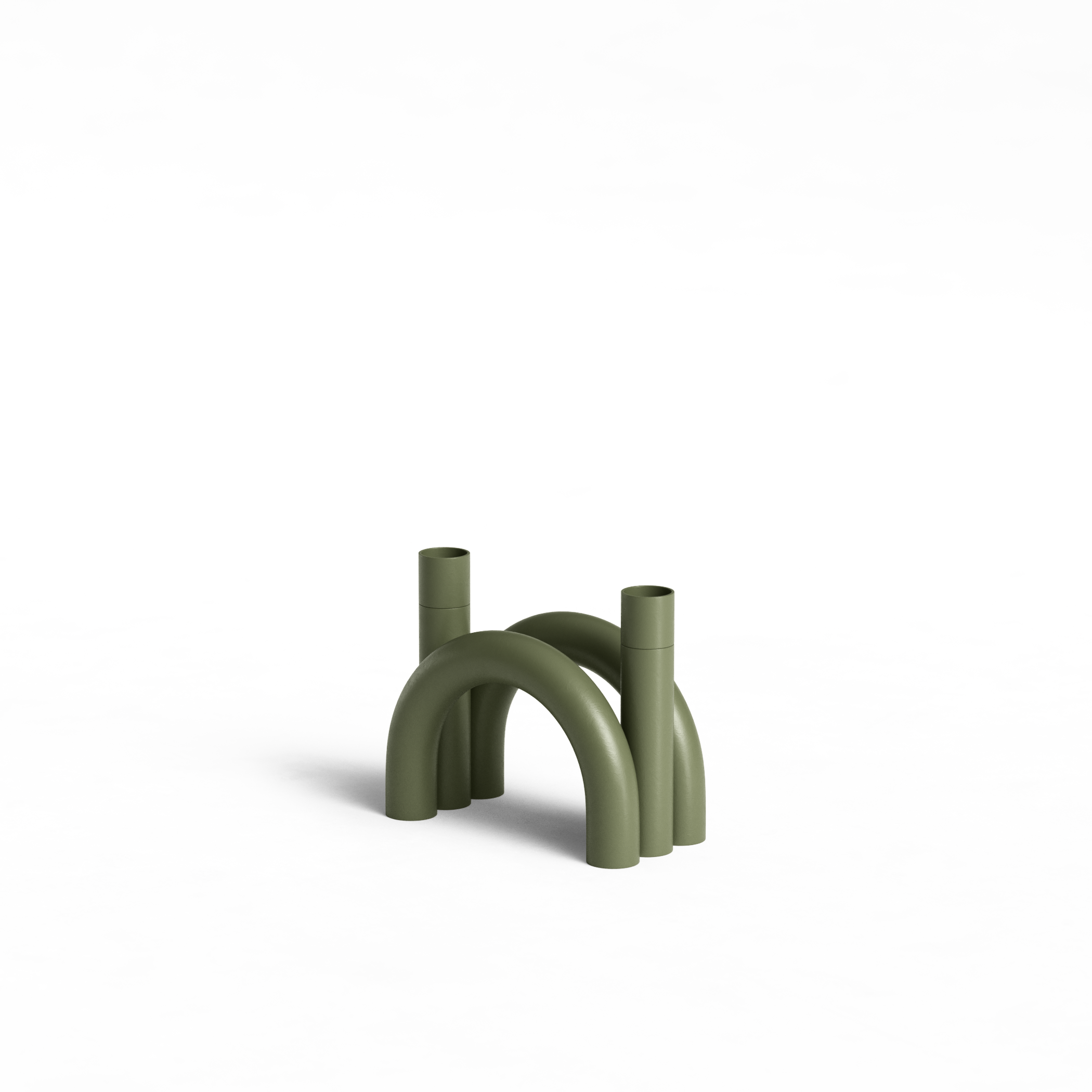 Tube Arc Candle Holder