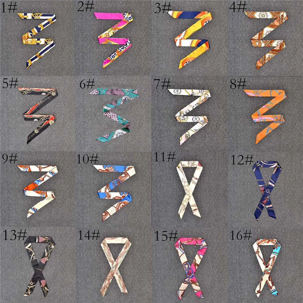 Multifunctional Silk Fashion Scarf