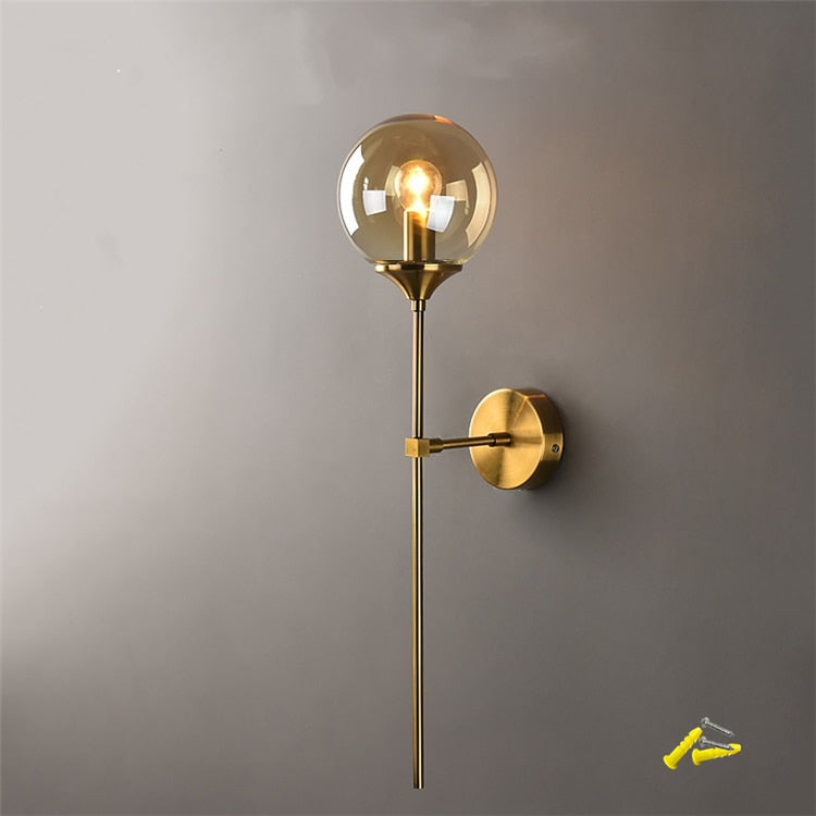 SkandiShop Modern Simple Wall Lamp for Home