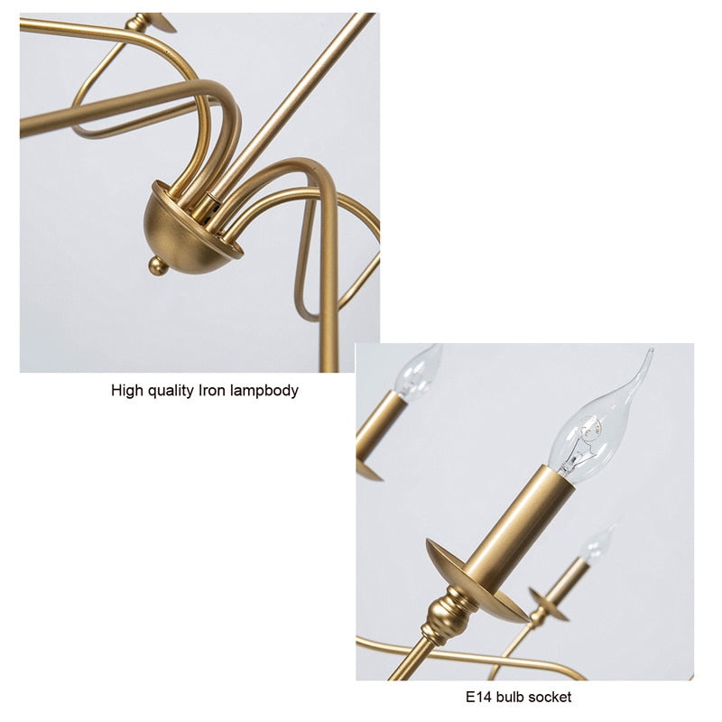 SkandiShop Modern Simple Pendant Candles