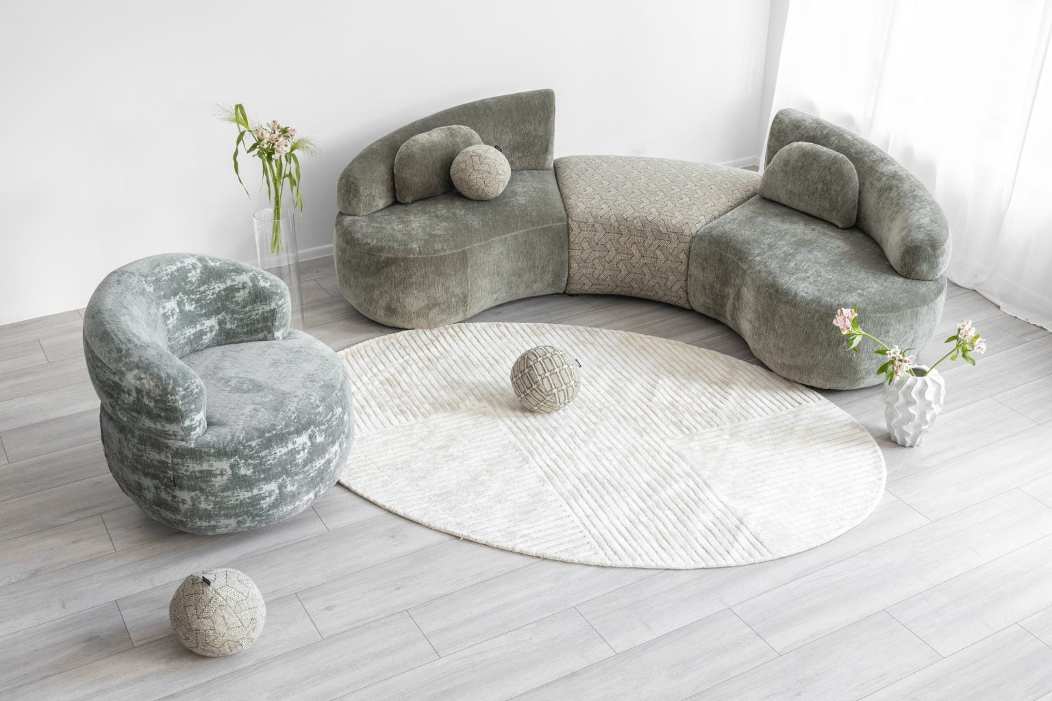 SkandiShop Giro 2 Sofa