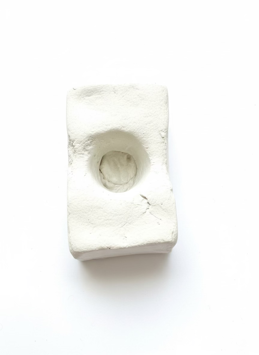 SkandiShop Candle Holder – Handcrafted Organic Clay