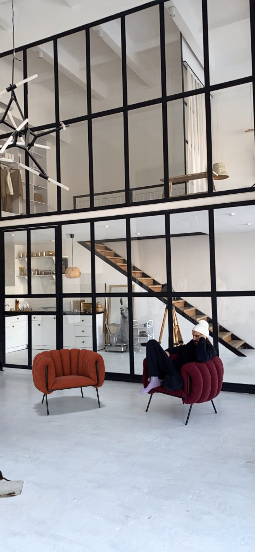 Harbuz Lounge Chair – Sculpted for the Senses