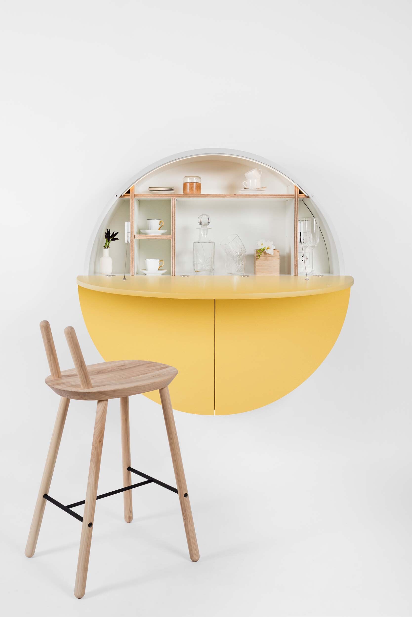 Wall Mounted Desk Multifunctional Pill