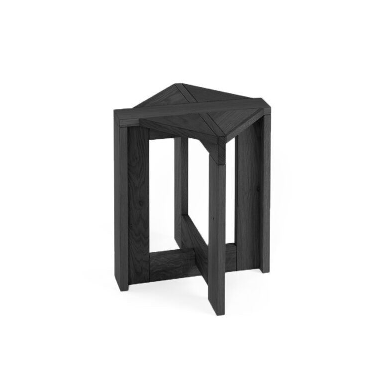 BERBER Single Stool Black
