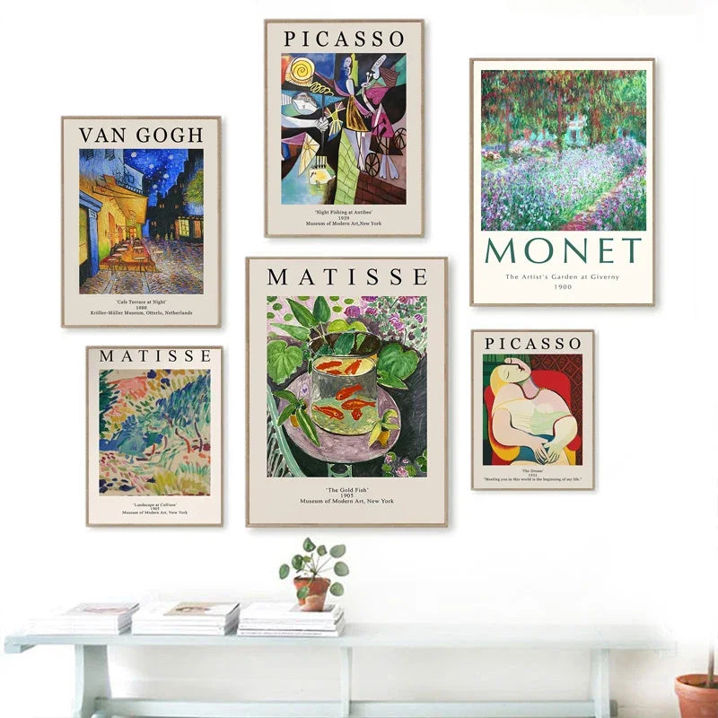 Vintage Masterpiece Wall Art Collection