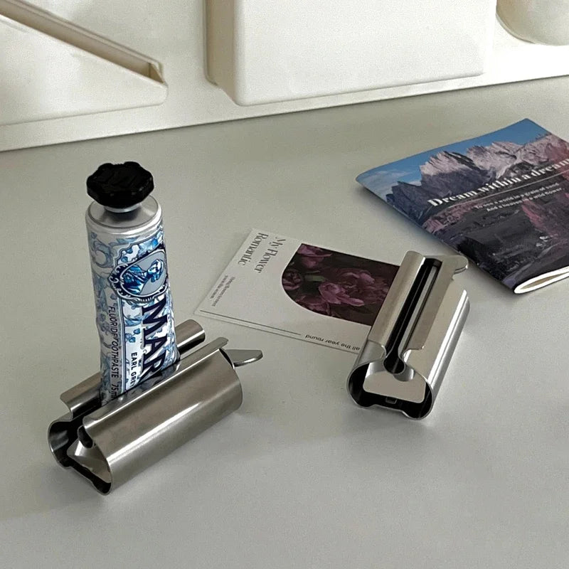 SteelRoll Toothpaste Squeezer – Sleek & Efficient Dispenser