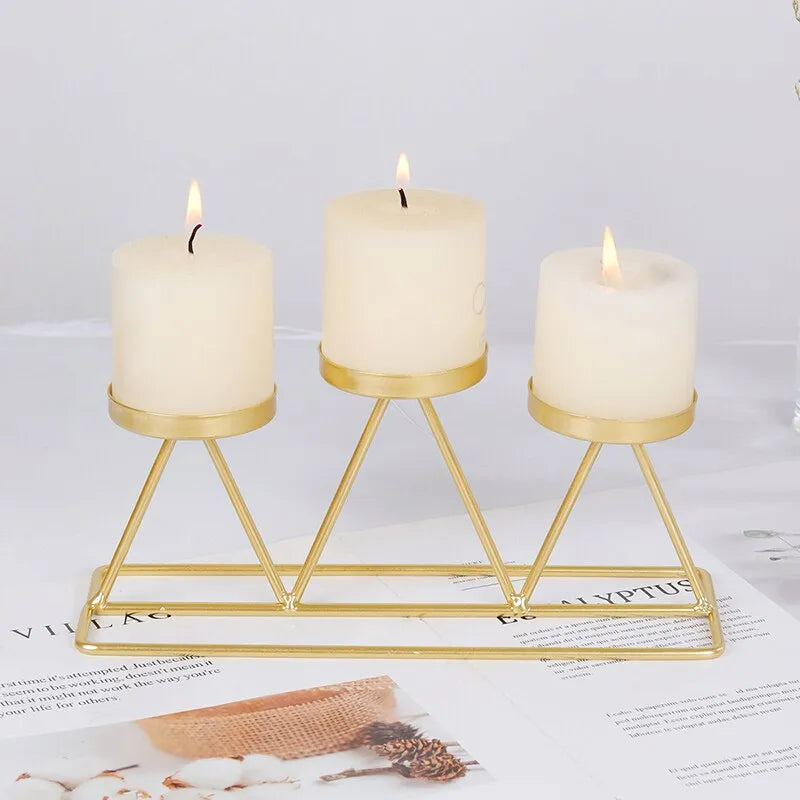 SkandiShop Royal Nordic Iron Candle Holder
