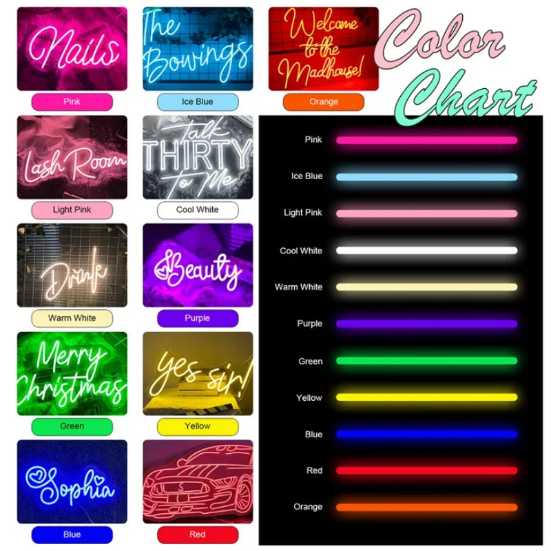 BrewBright Custom Coffee Neon Sign