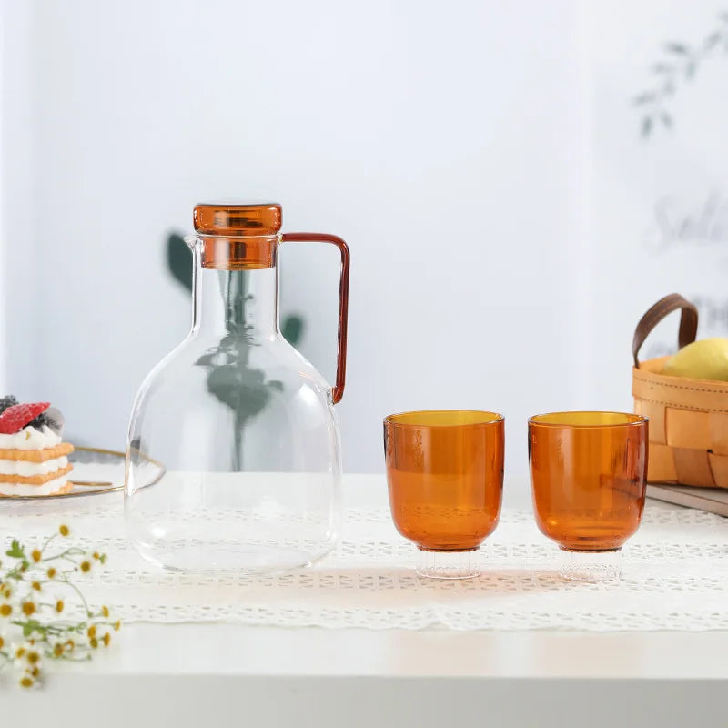 Aurora Nordic Glass Beverage Set